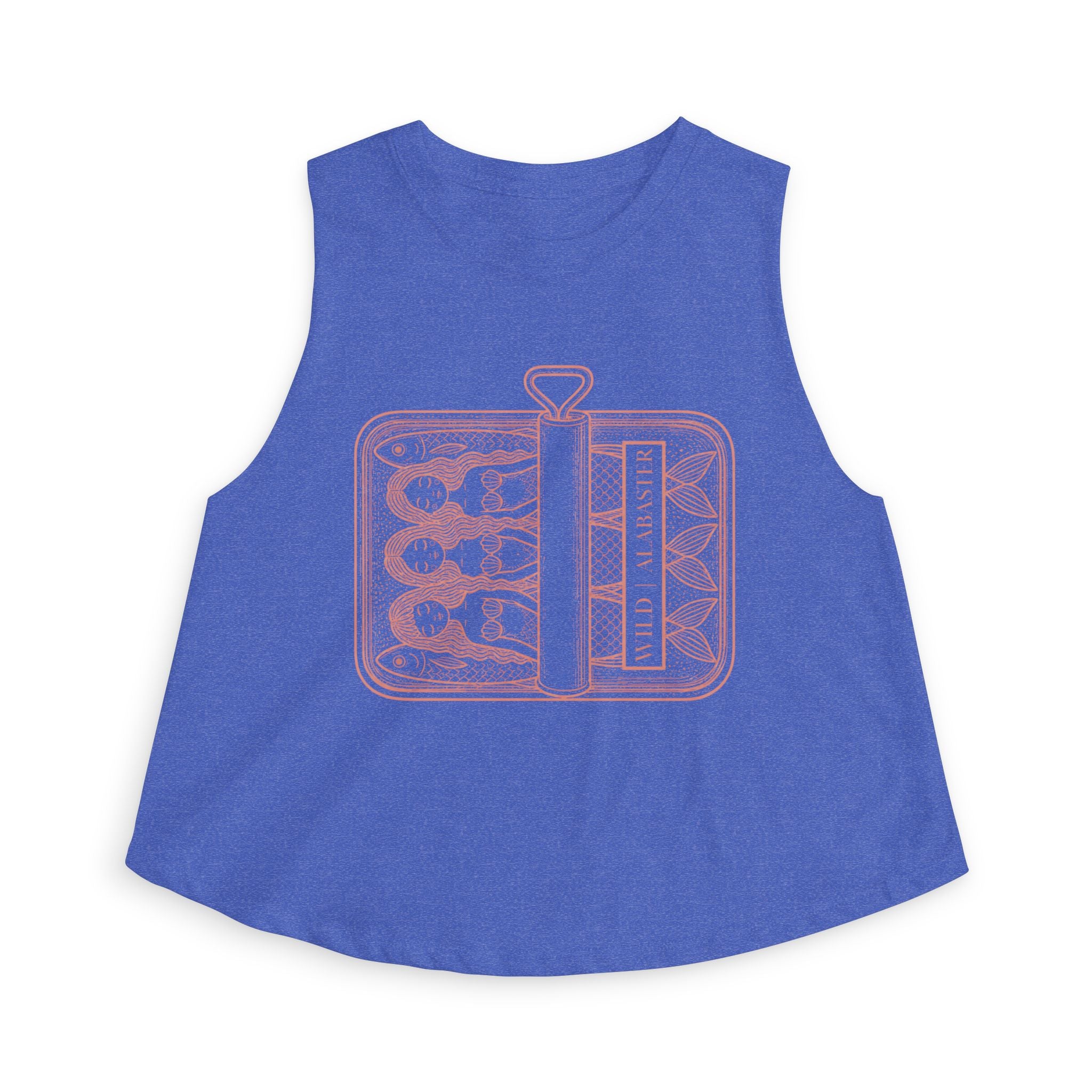 The Mermaid Social Club | Retro Crop Top