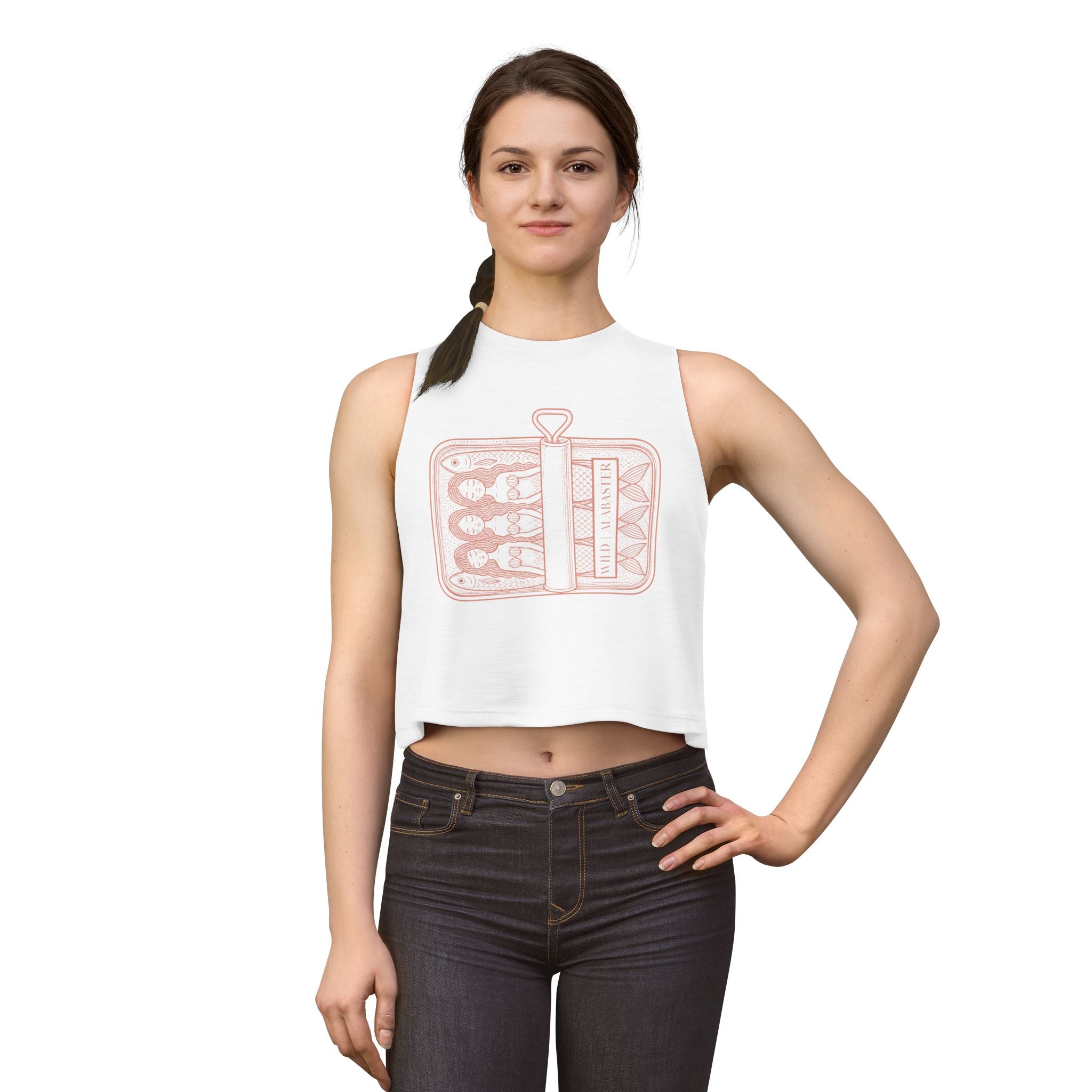 The Mermaid Social Club | Retro Crop Top