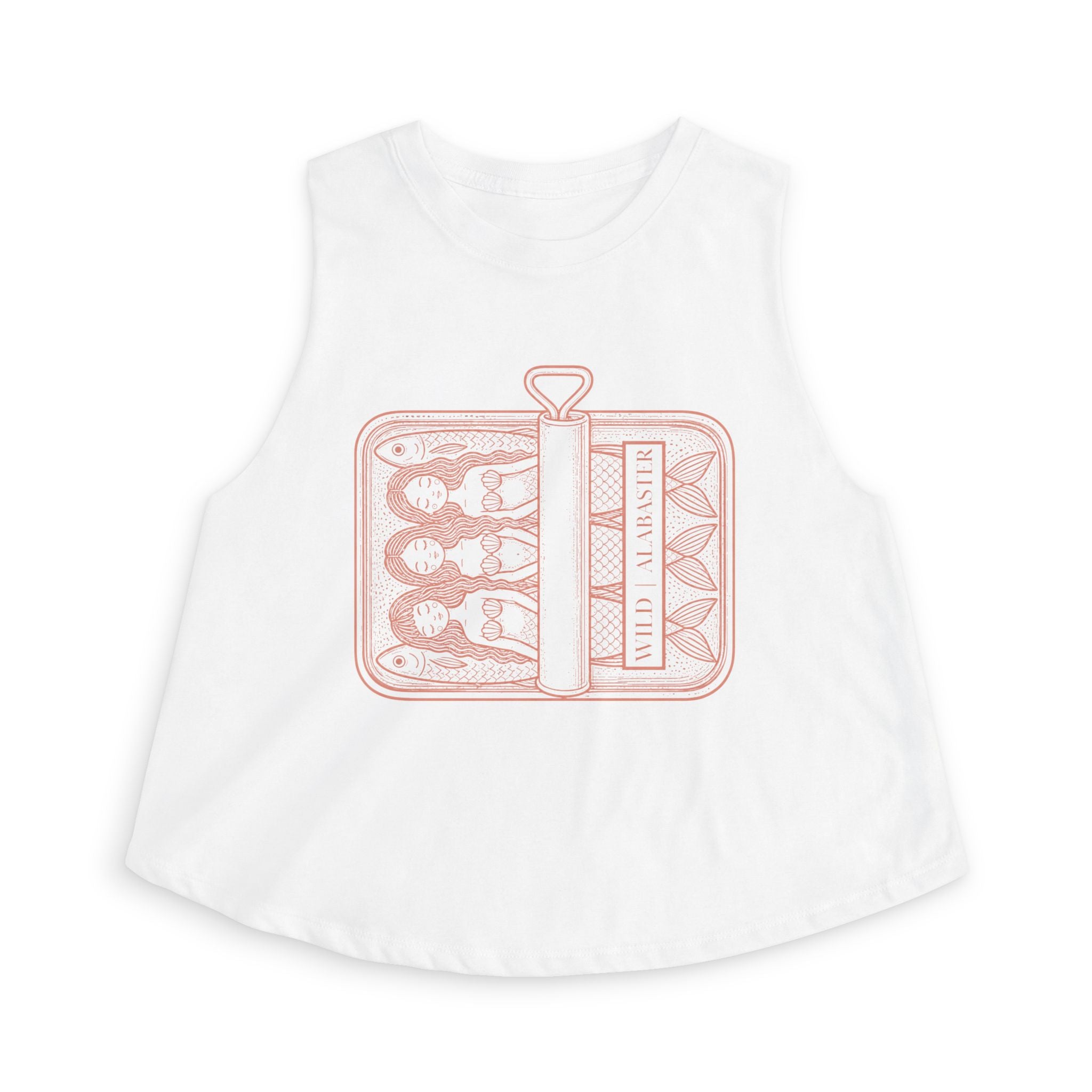 The Mermaid Social Club | Retro Crop Top