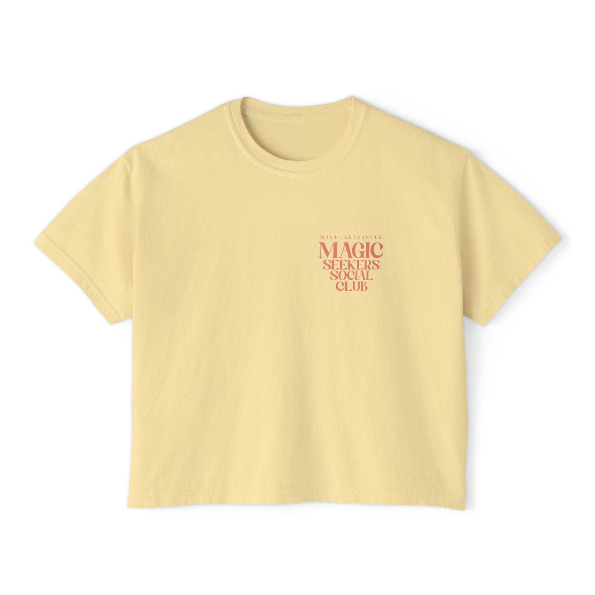 Magic Seekers Social Club Women's Boxy Tee