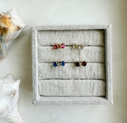 Crystal Stud Earrings