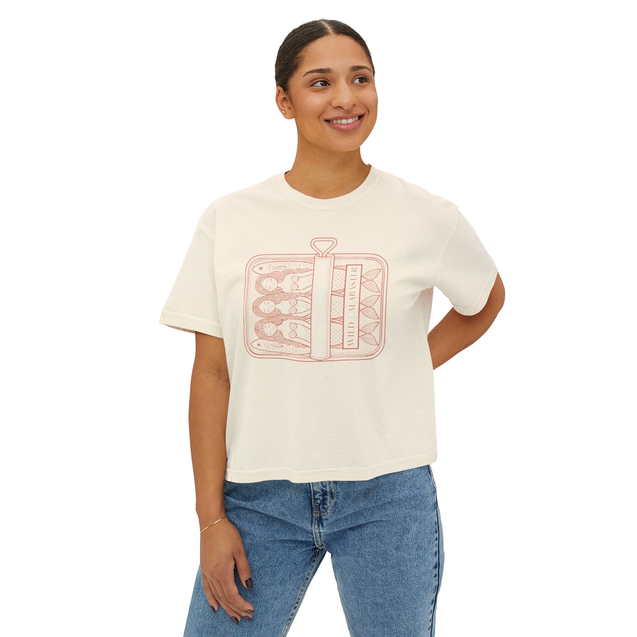 The Mermaid Social Club | Women’s Boxy Tee