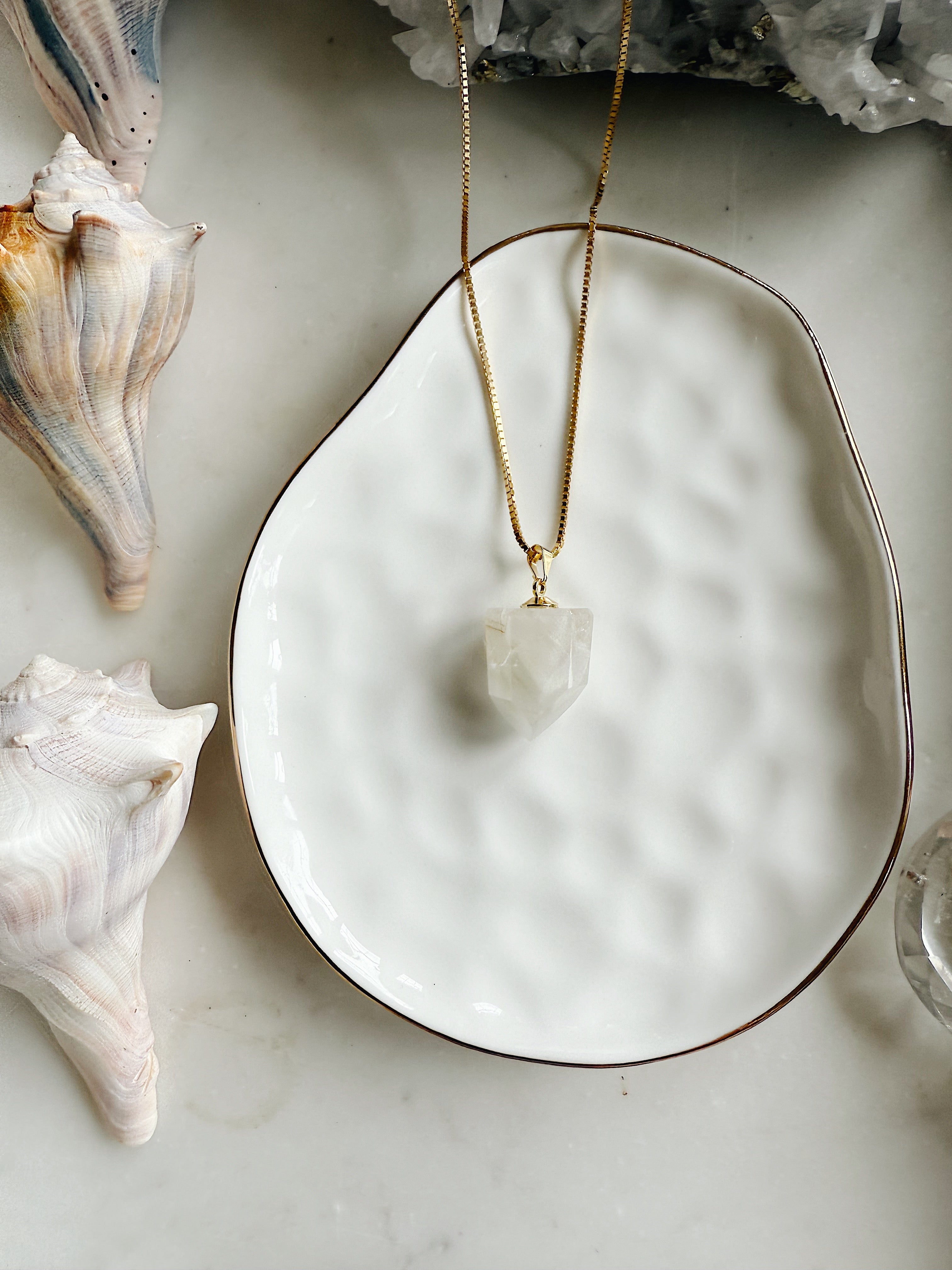 Quartz Point Pendant