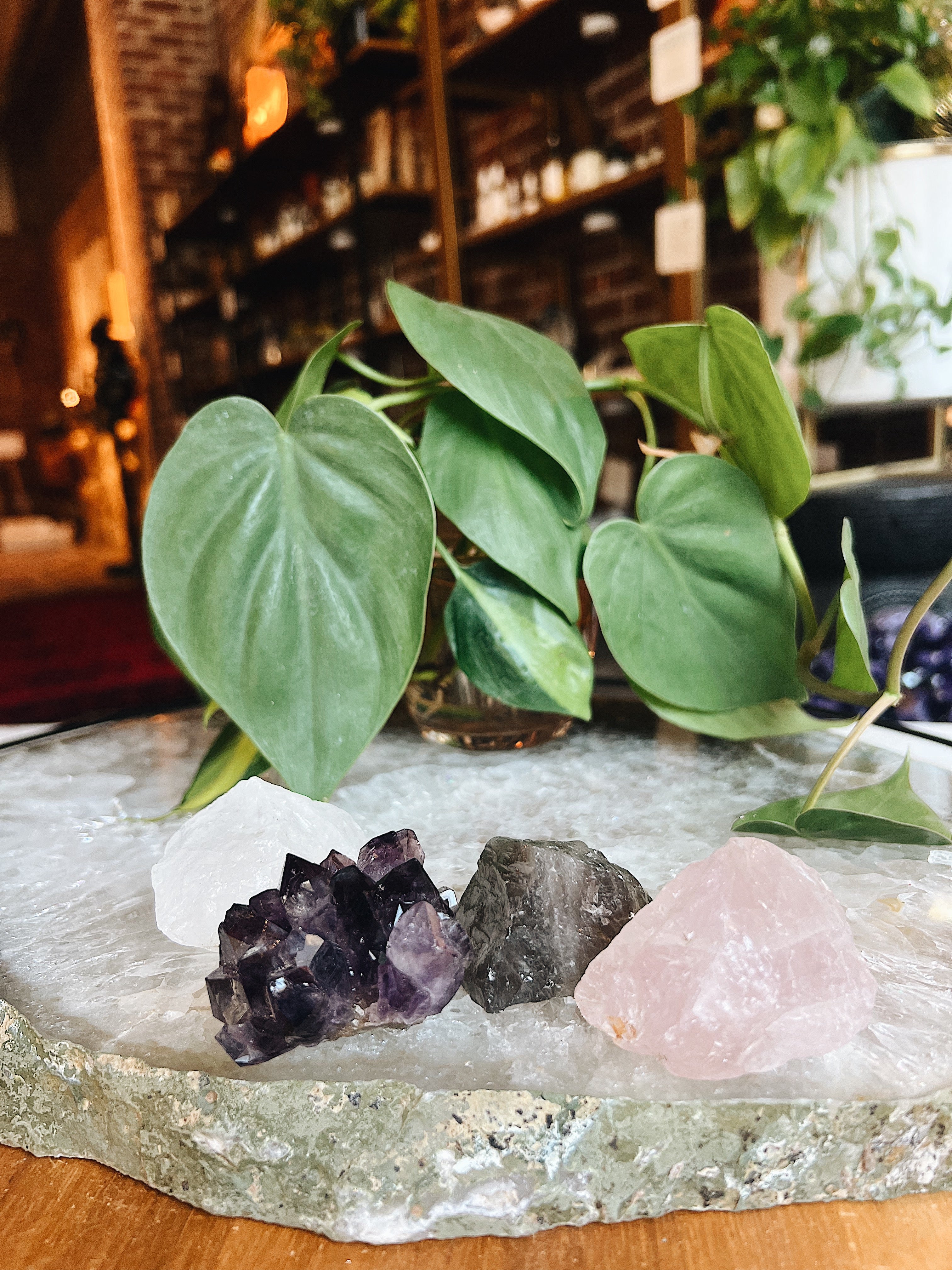 Intuitively Chosen Crystal Incense Holder Wild Alabaster