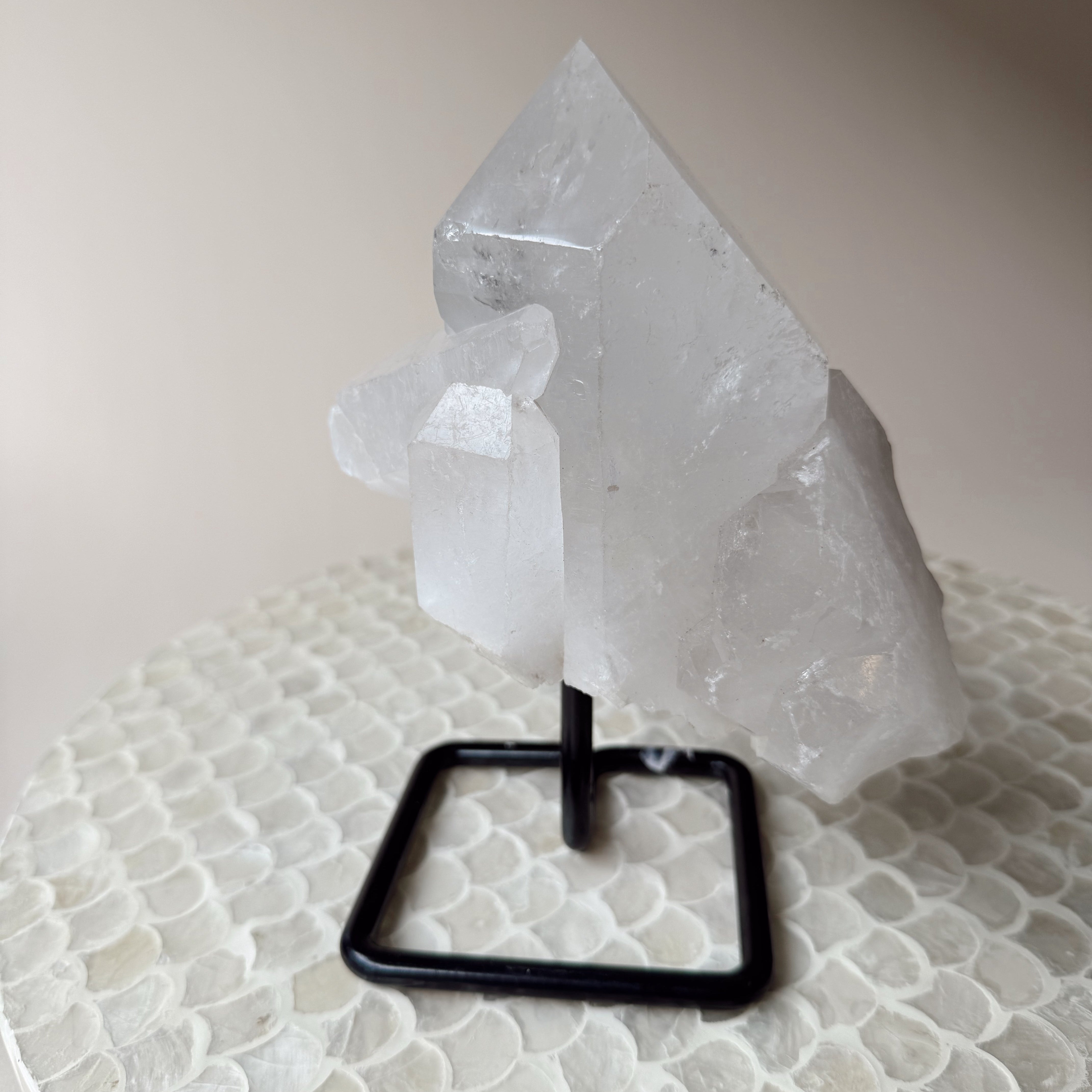 Clear Quartz on Stand