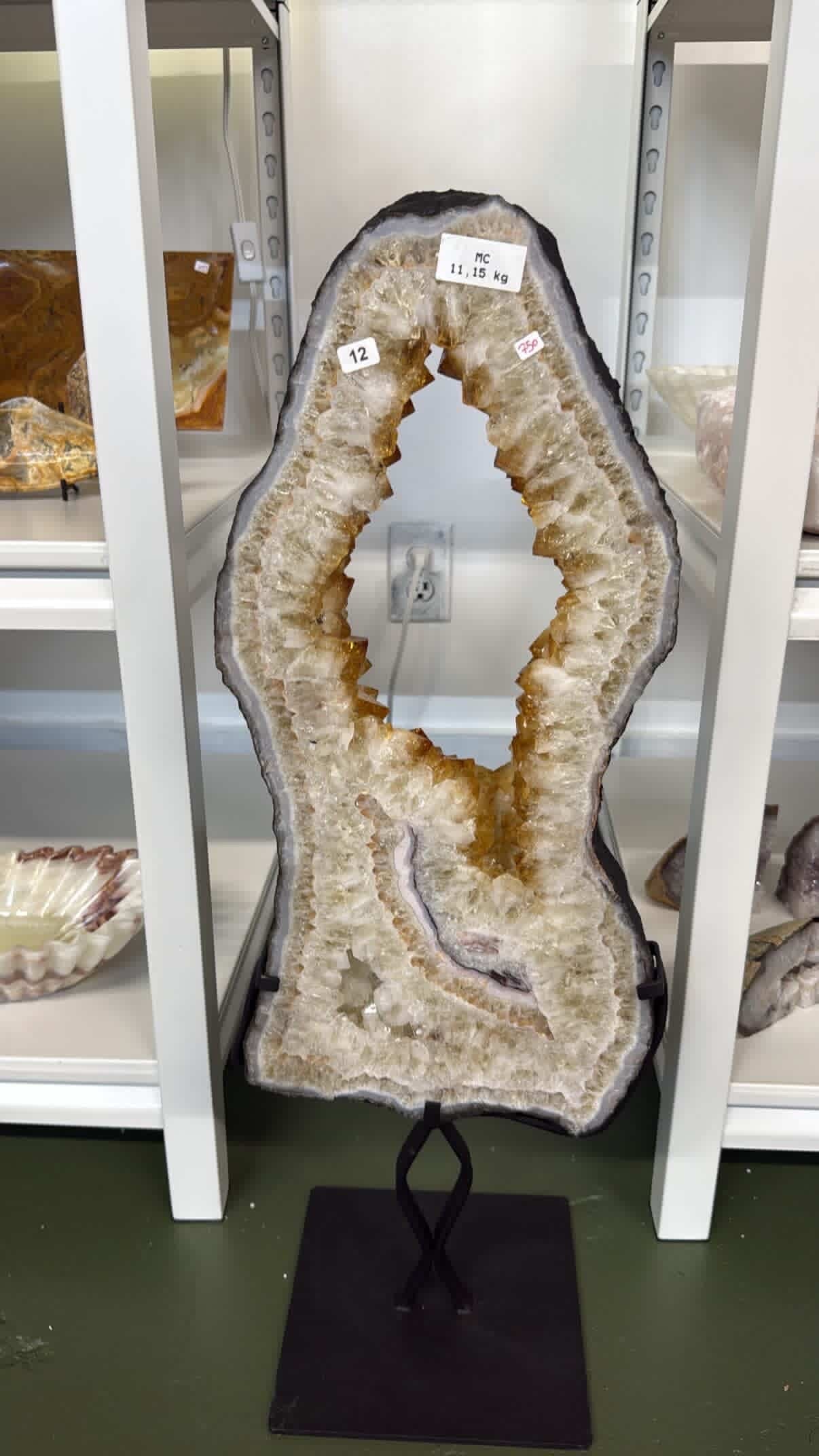 Citrine On Stand