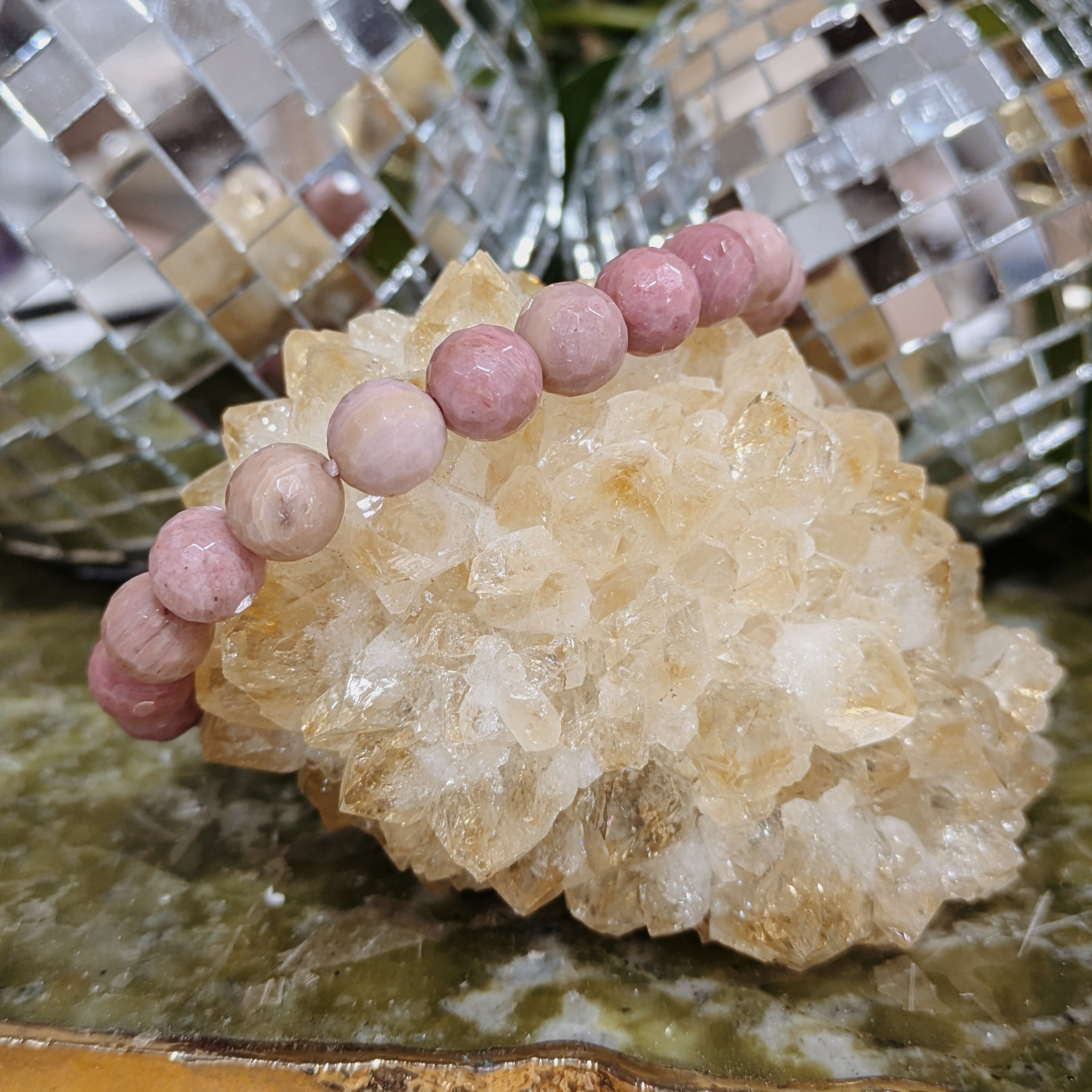 Faceted Bracelets Wild Alabaster