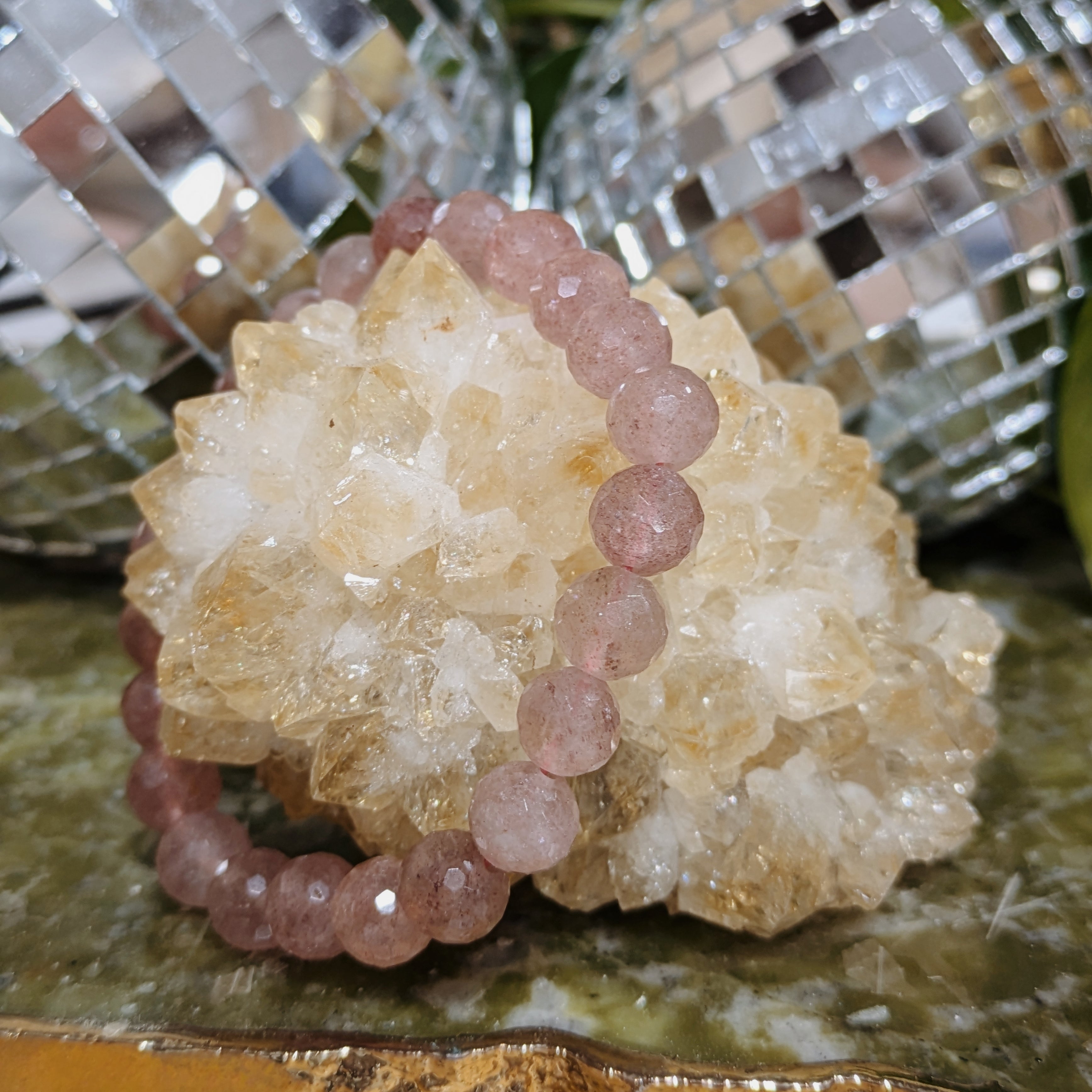 Faceted Bracelets Wild Alabaster