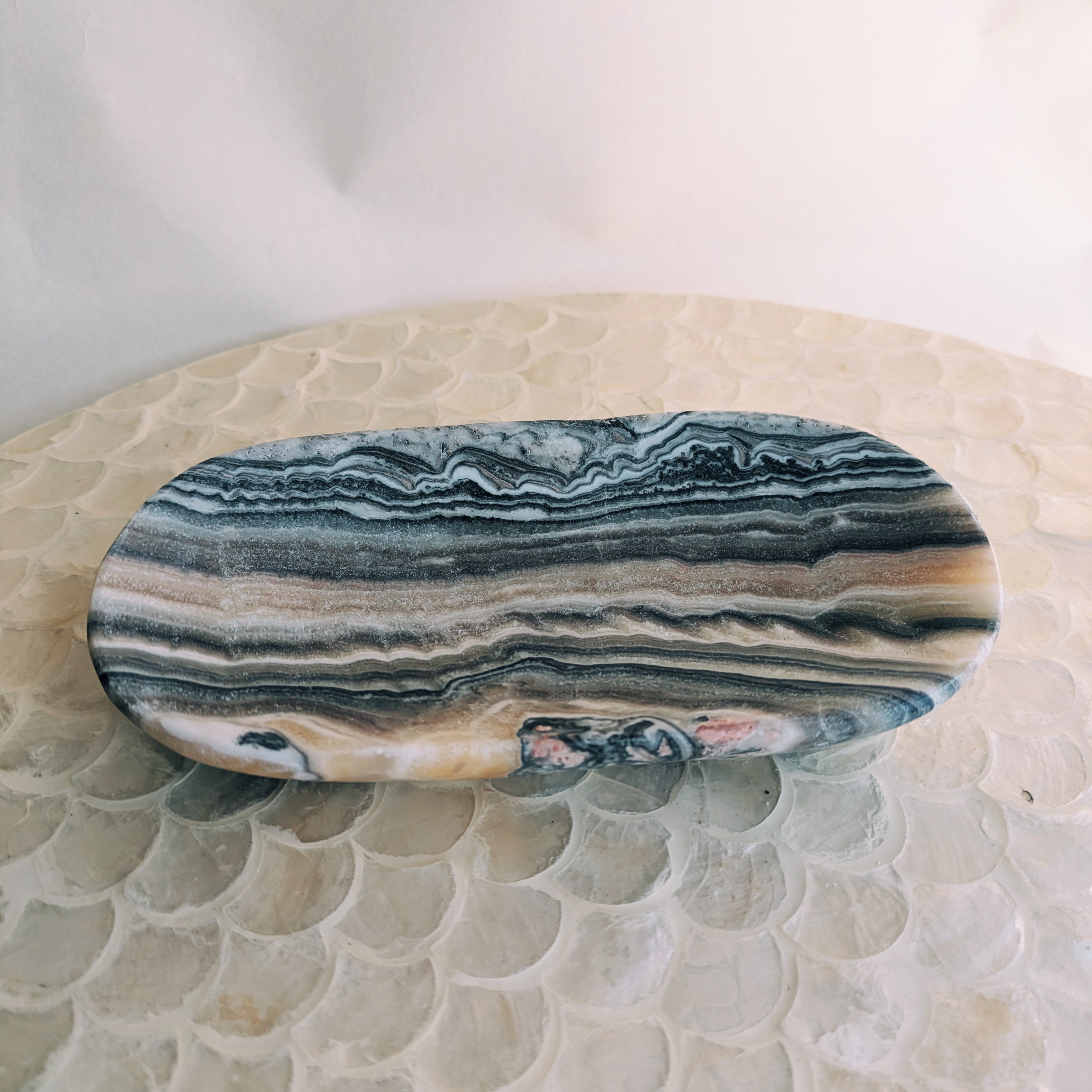 Zebra Onyx Trinket Dish