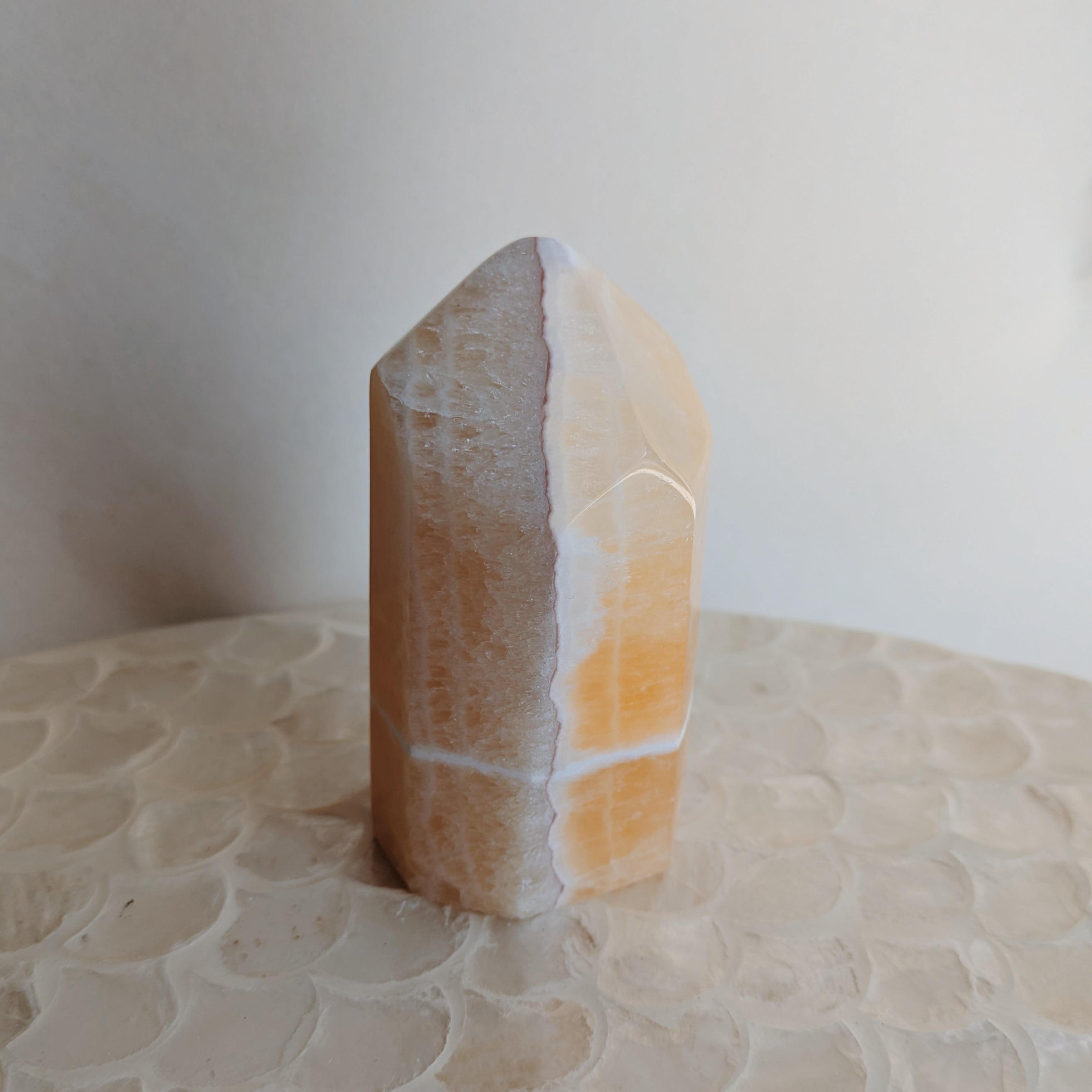 Honeycomb Calcite Towers and Free Forms