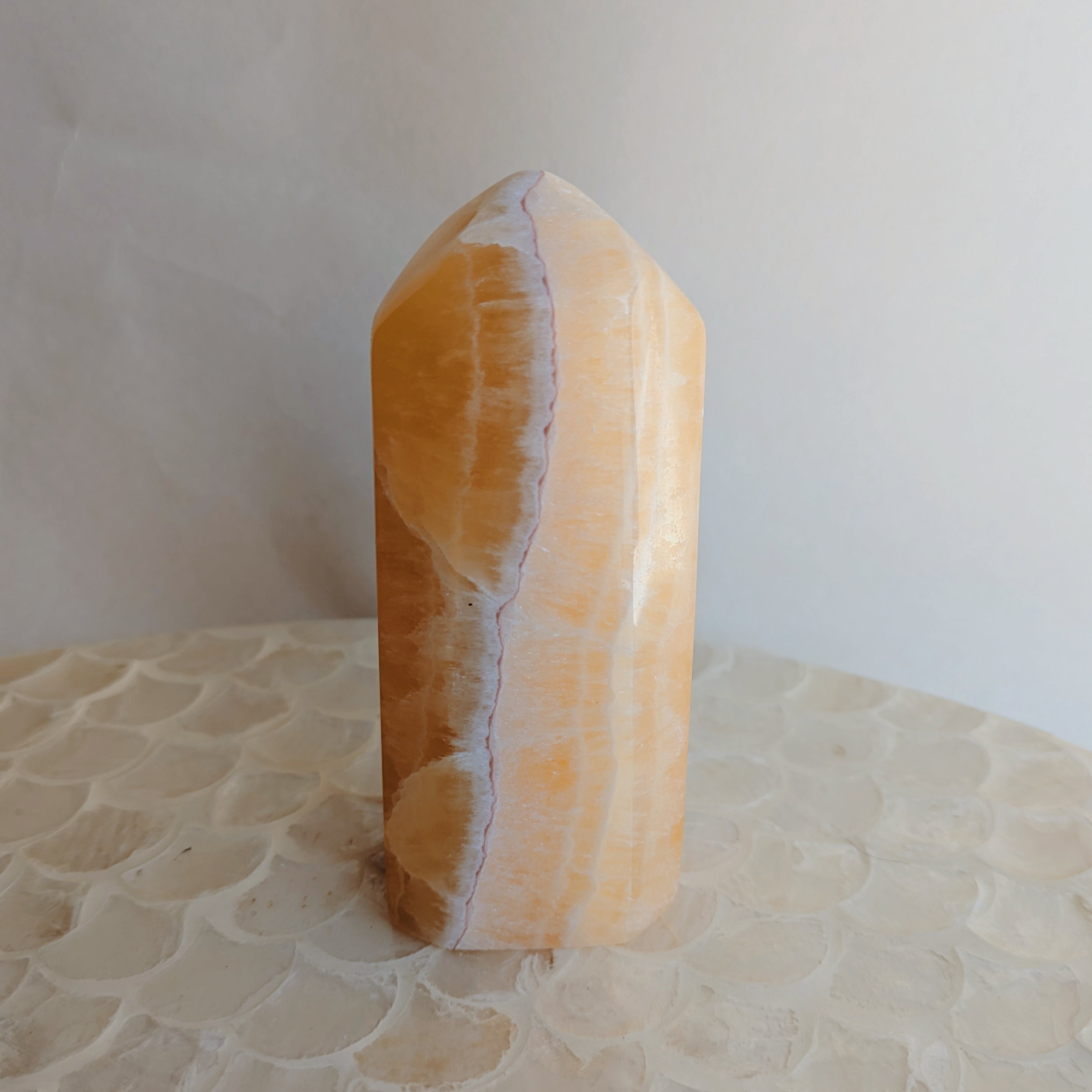 Honeycomb Calcite Towers and Free Forms