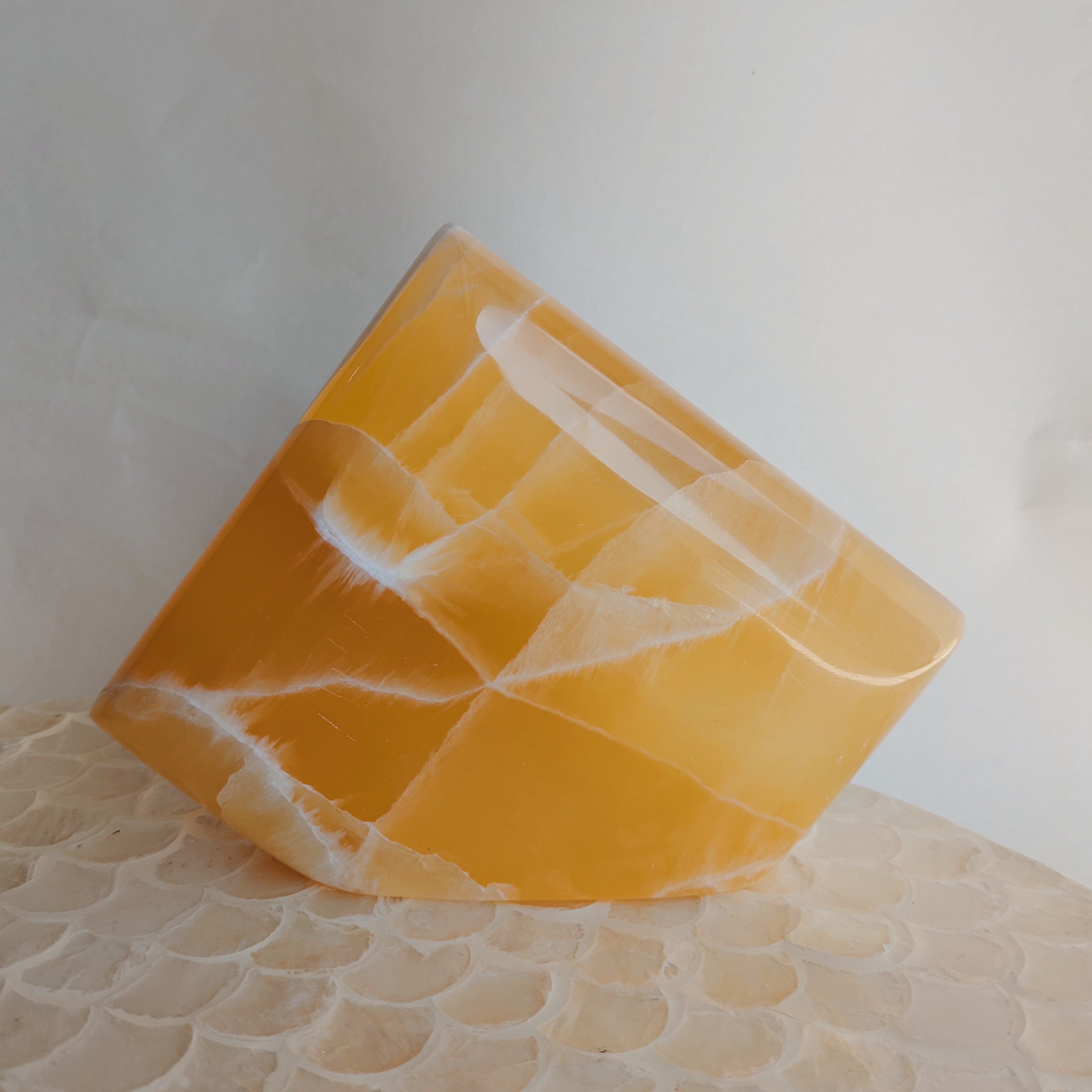Honeycomb Calcite Towers and Free Forms