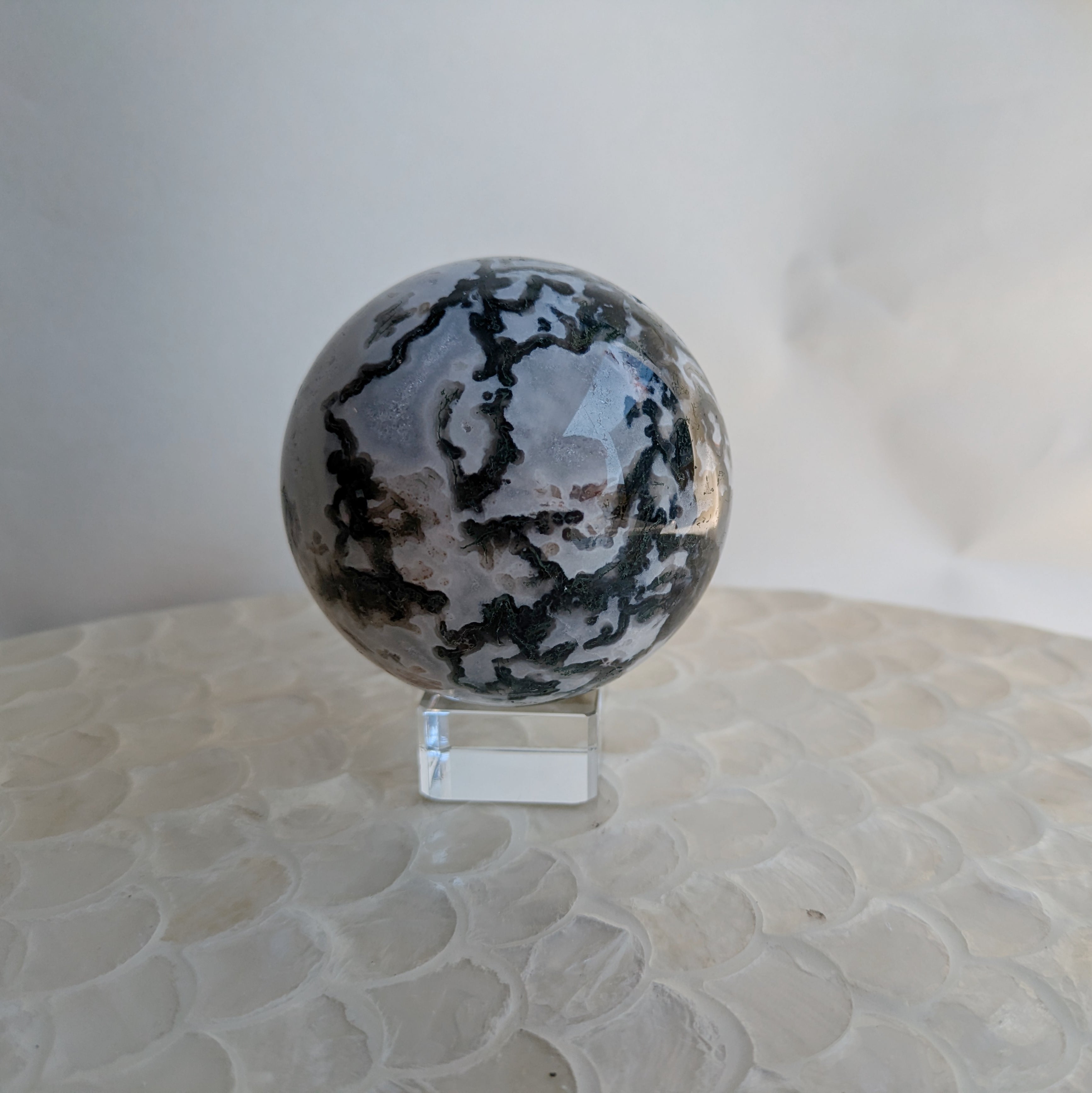 Moss Agate Spheres