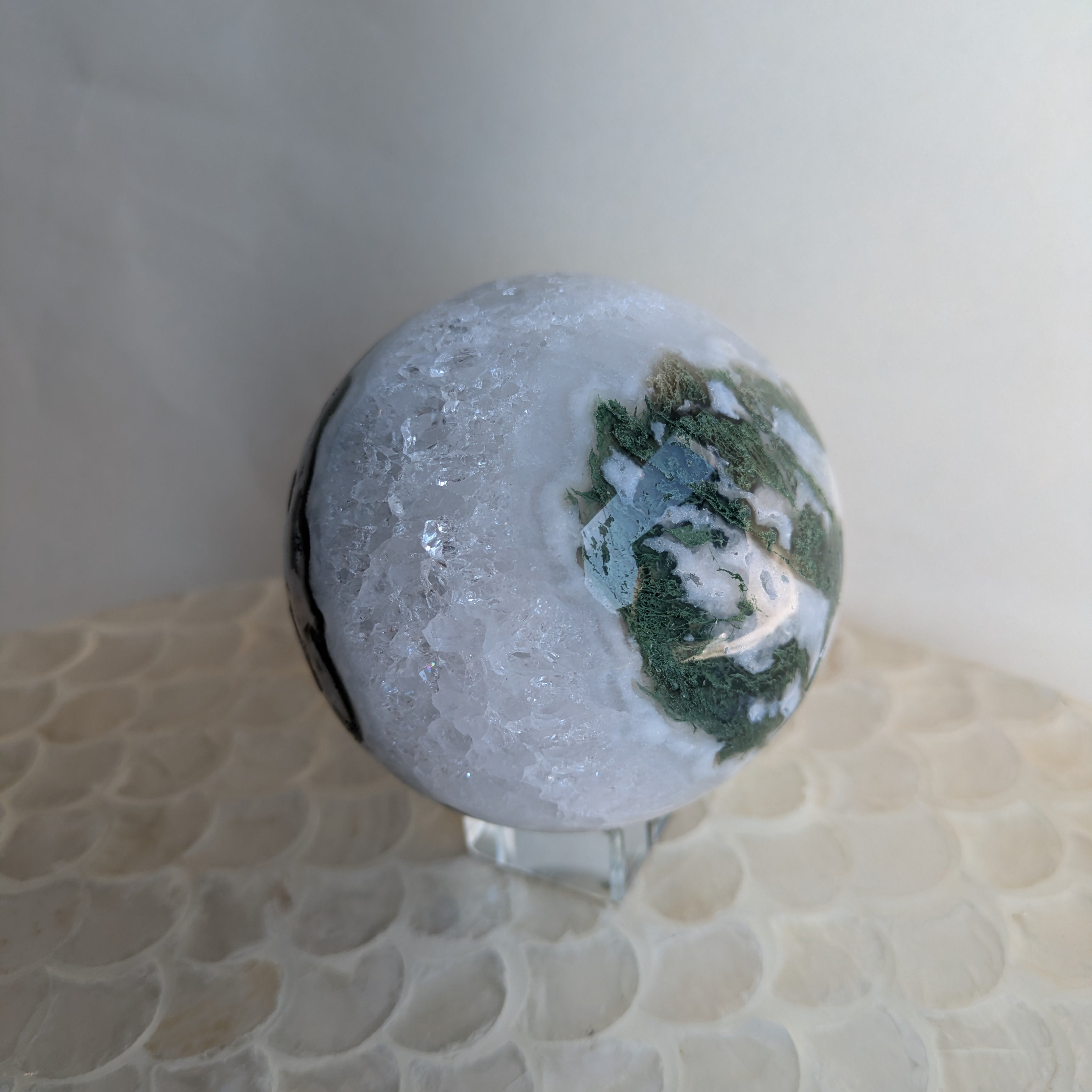 Moss Agate Spheres