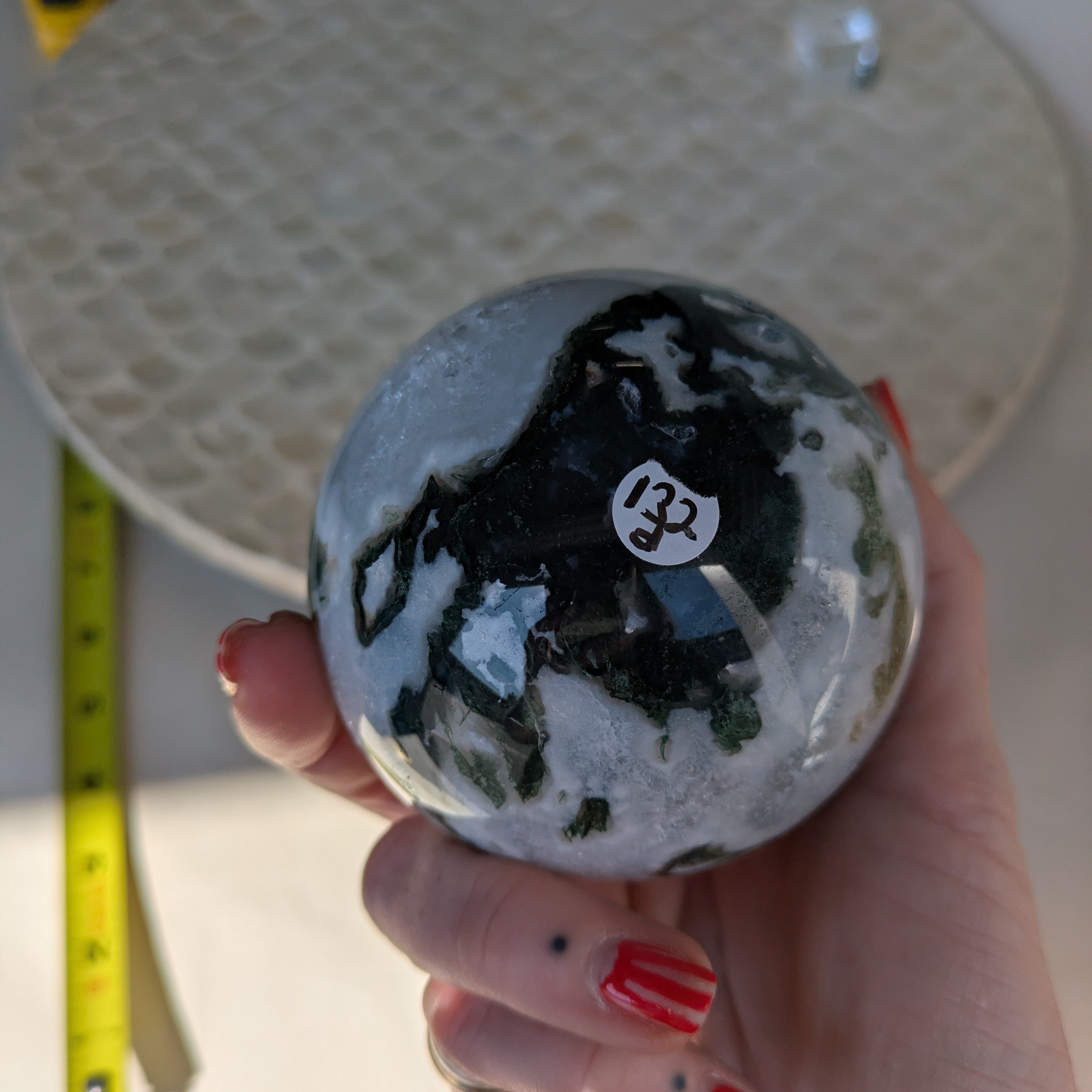 Moss Agate Spheres