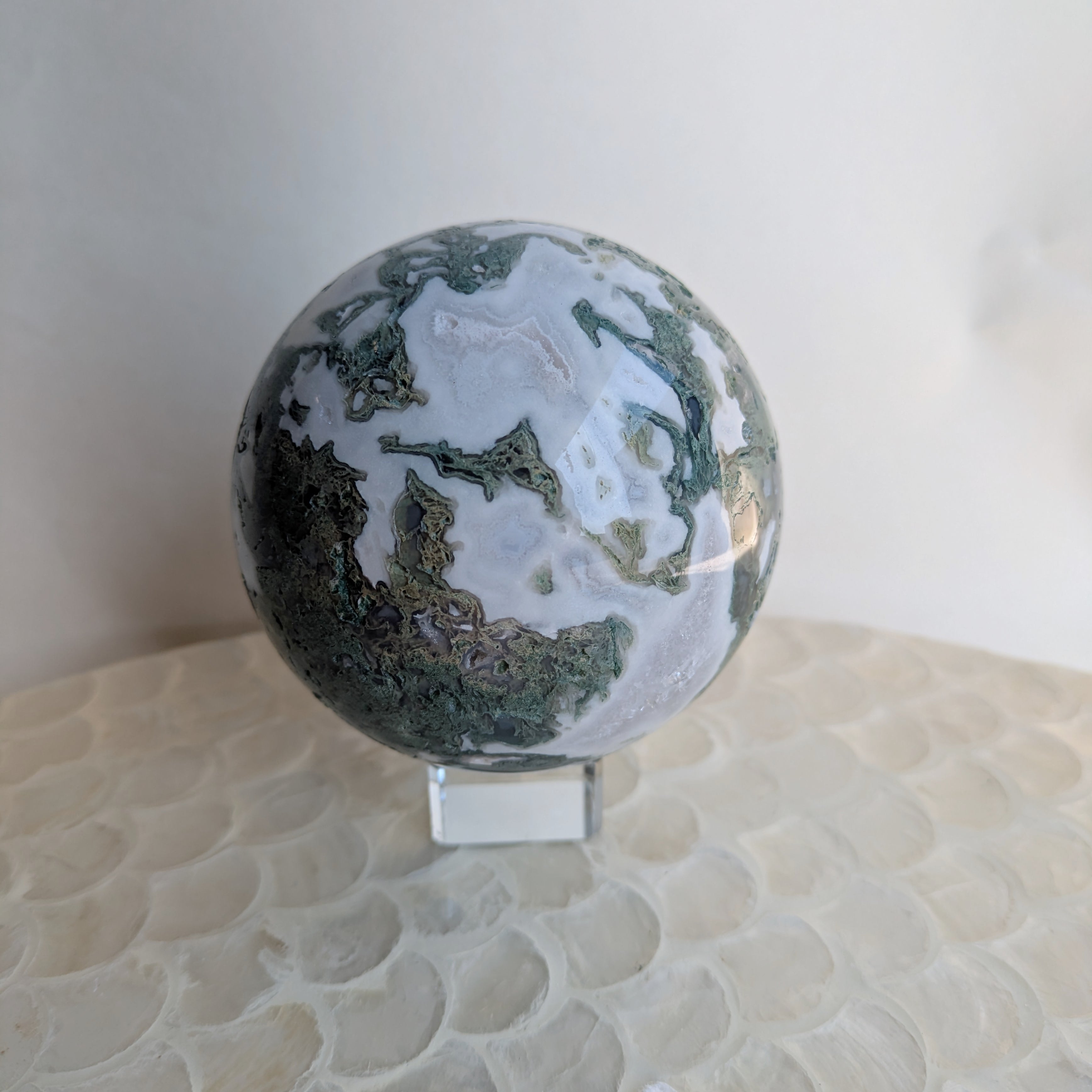 Moss Agate Spheres
