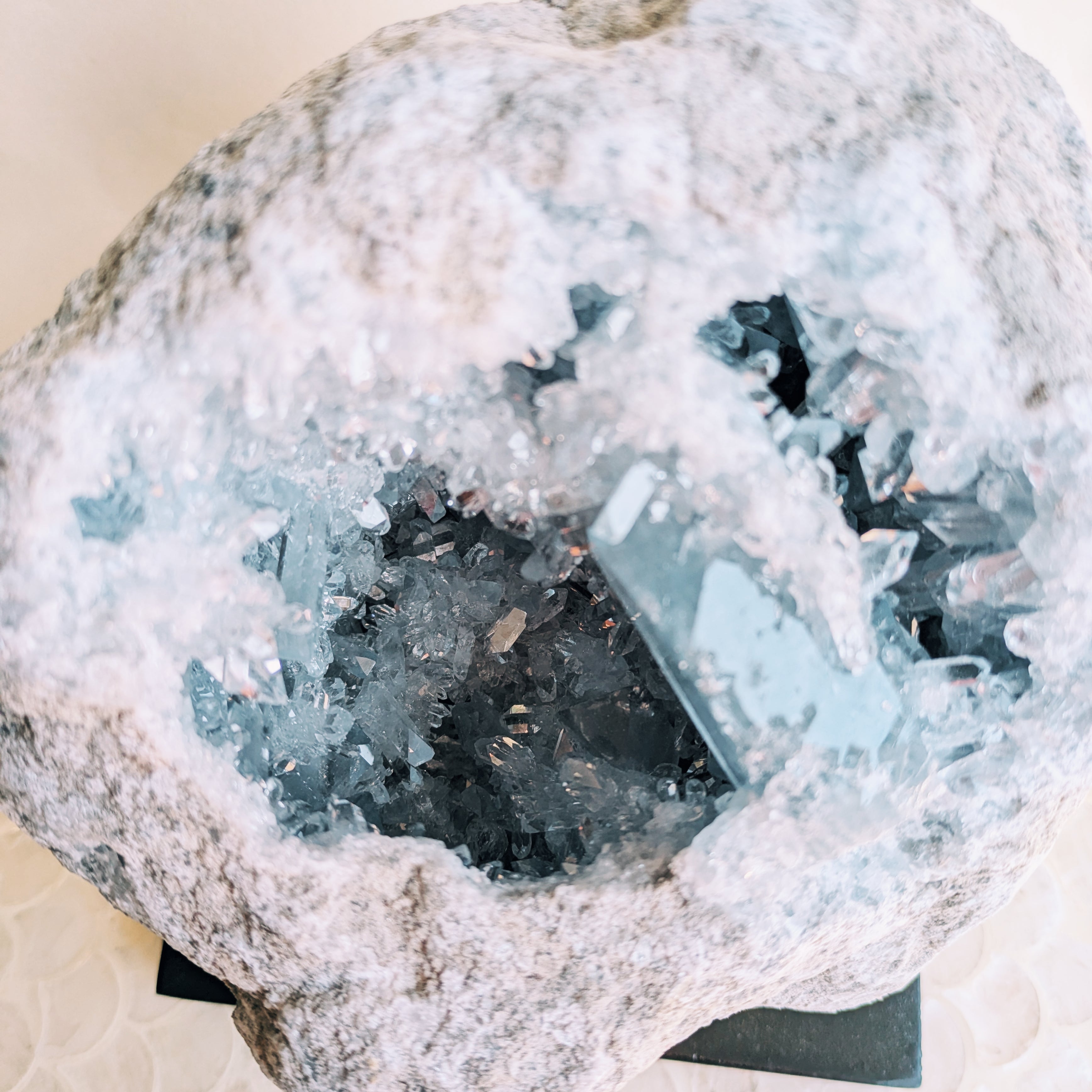 Celestite Cluster