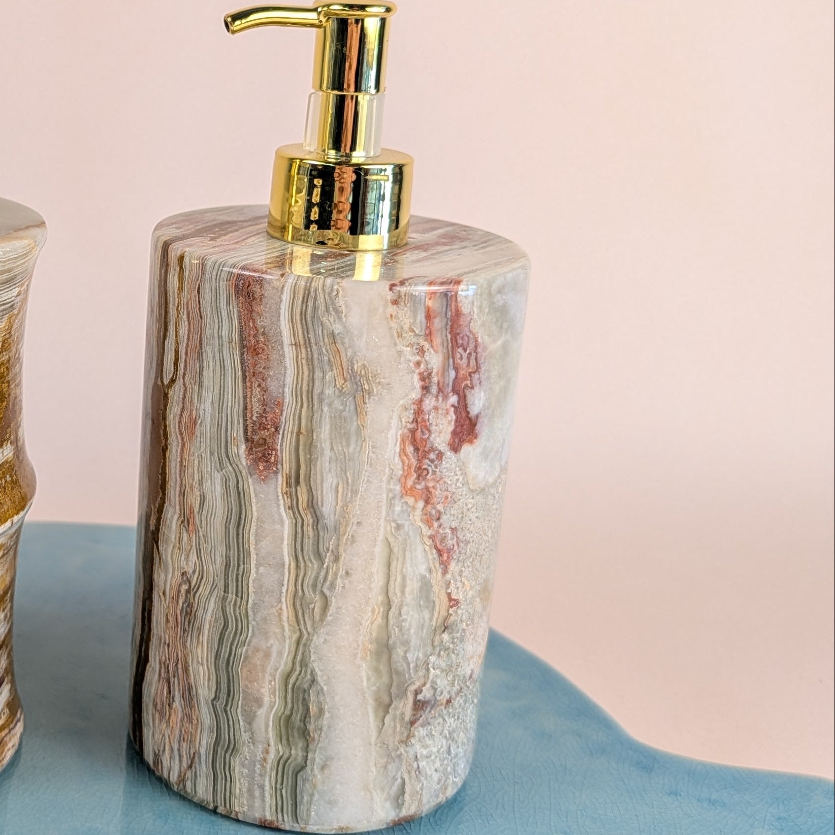 Green Onyx Soap Dispenser