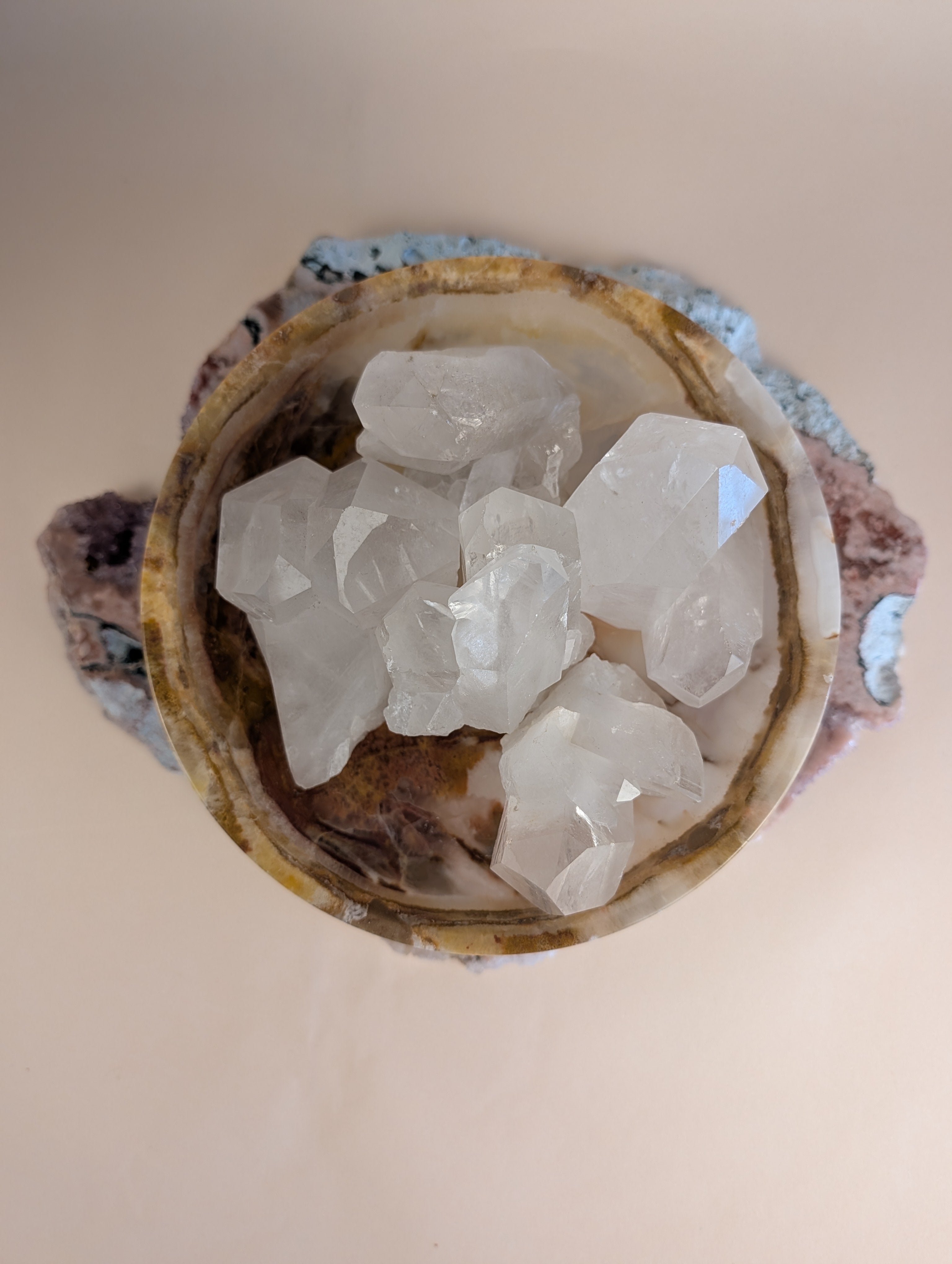 Green Onyx Pedastal Bowl