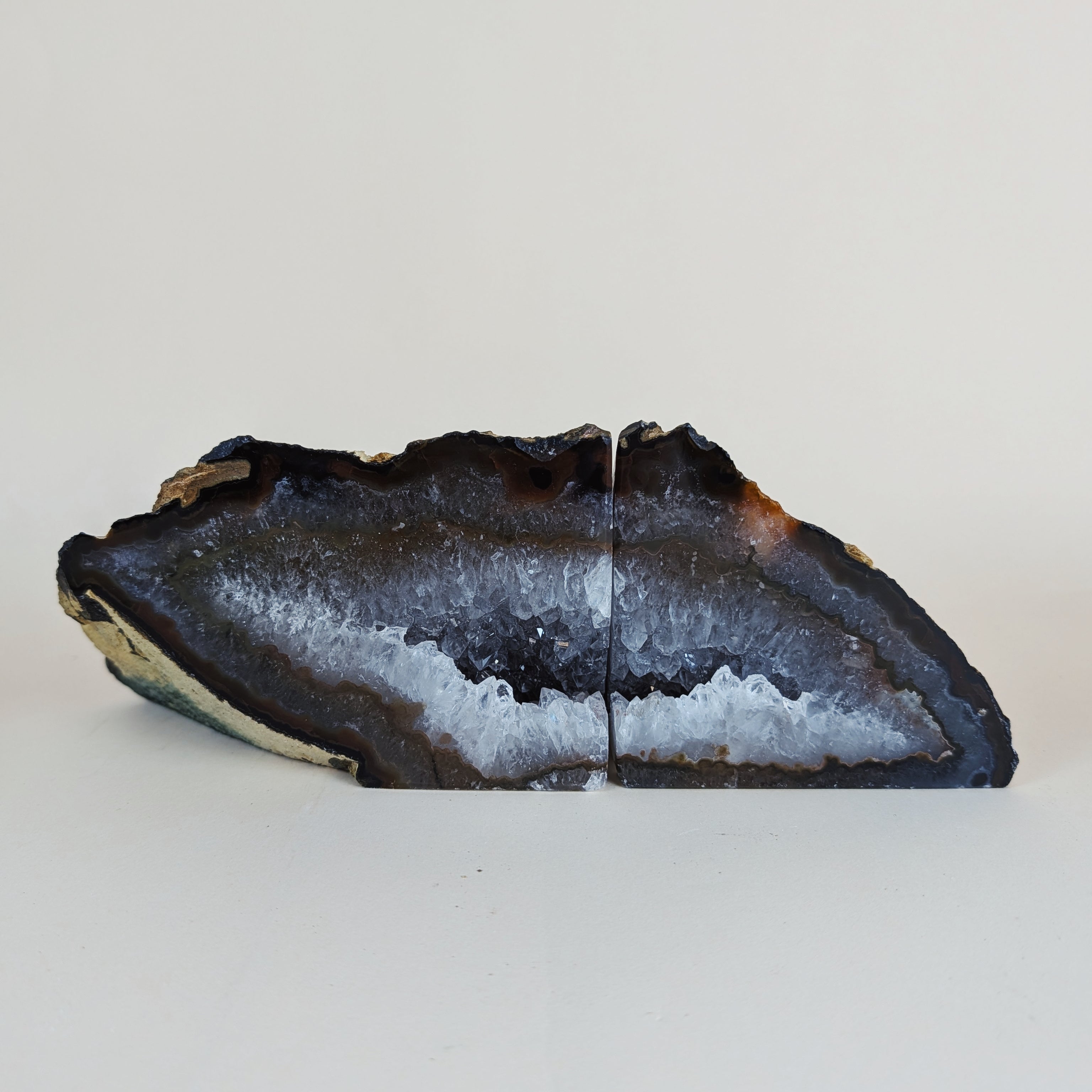 Agate Bookends