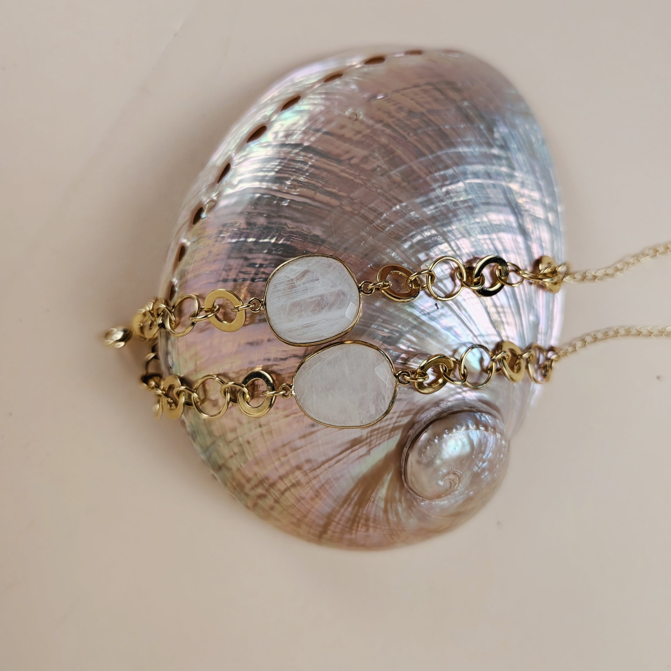 The Sabina Moonstone Bracelet