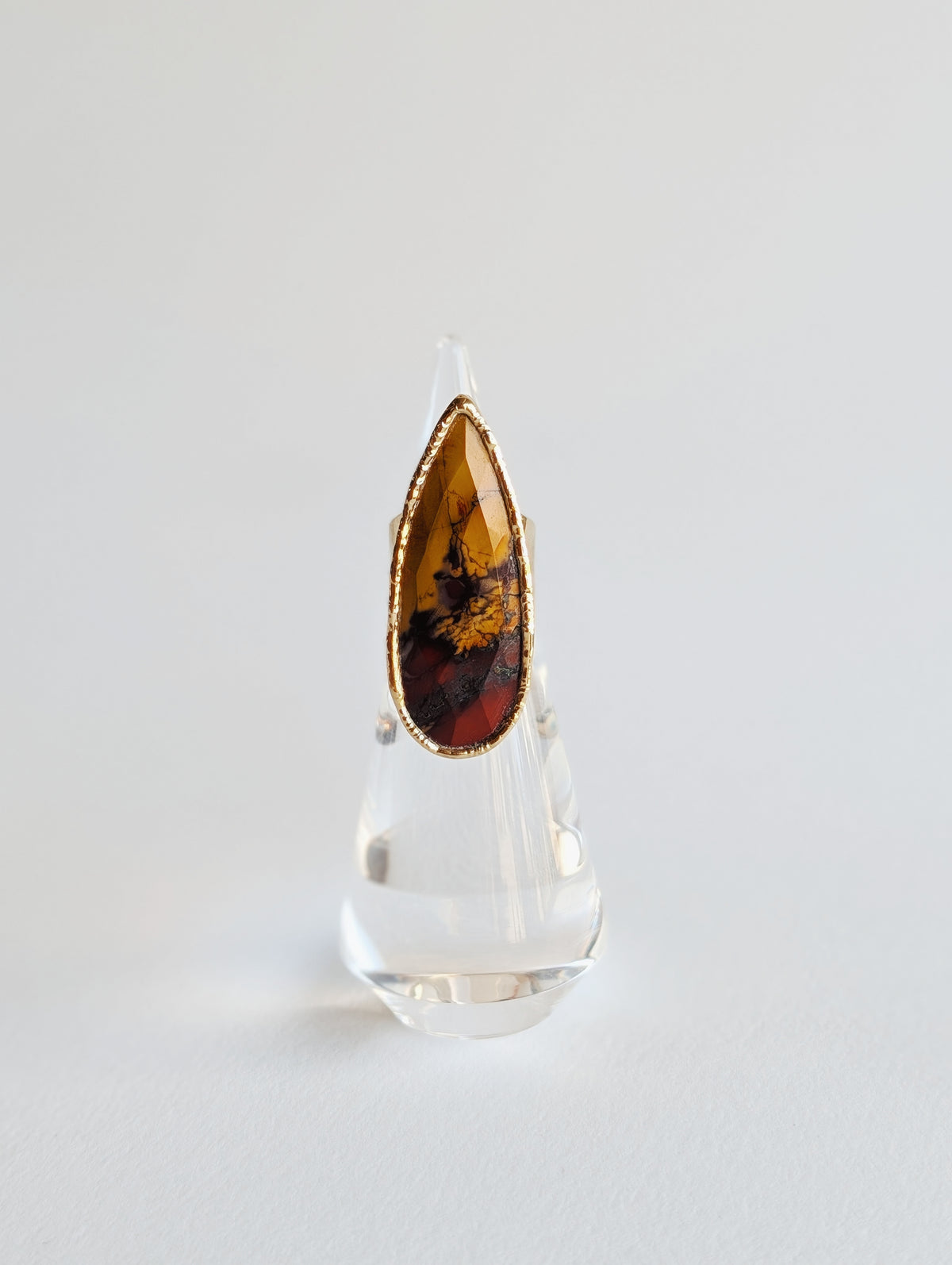 The Seraphina Ring | One-of-a-Kind Stone + Fossil Ring