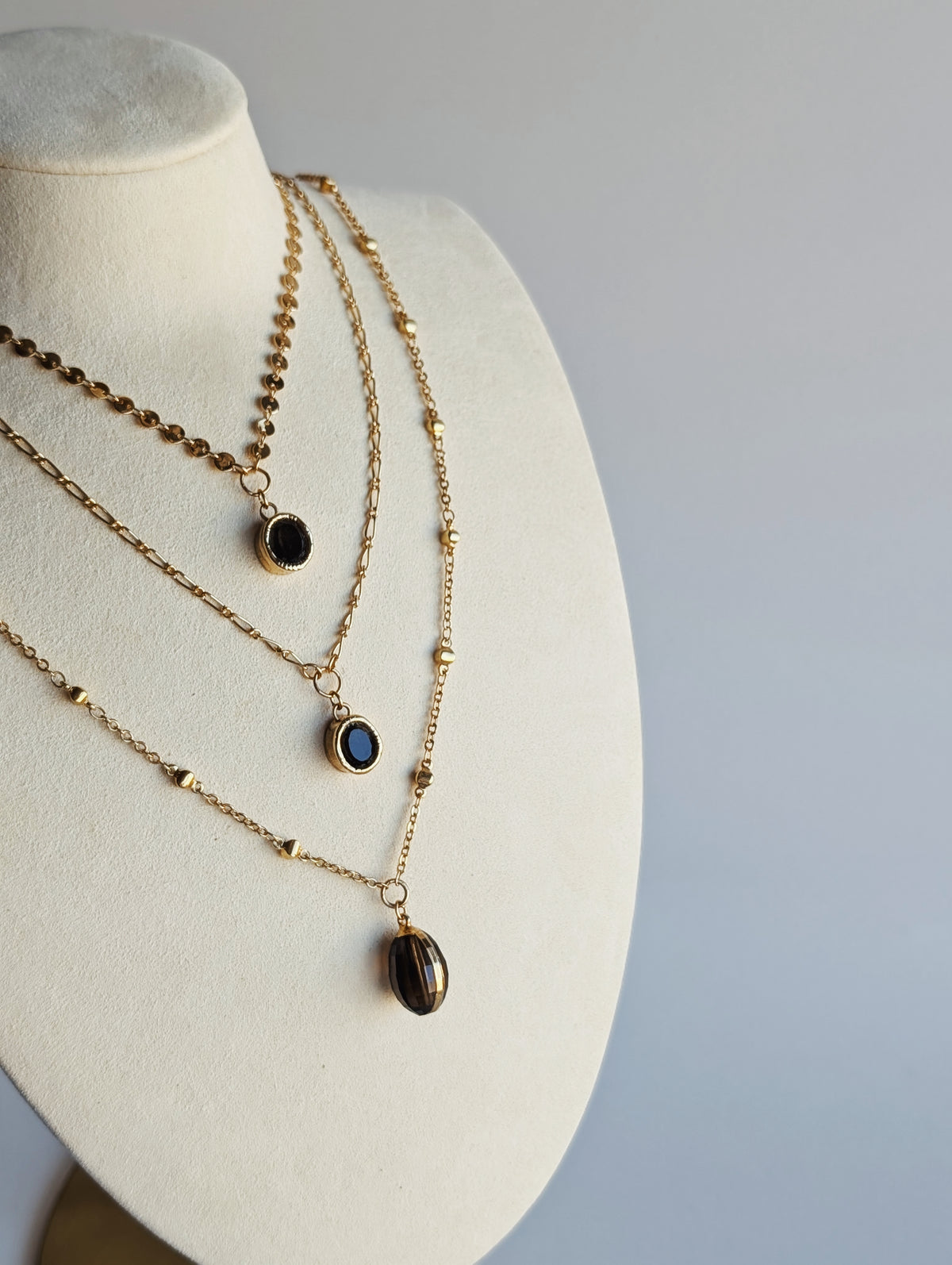 The Camilla Necklace | Smoky Quartz