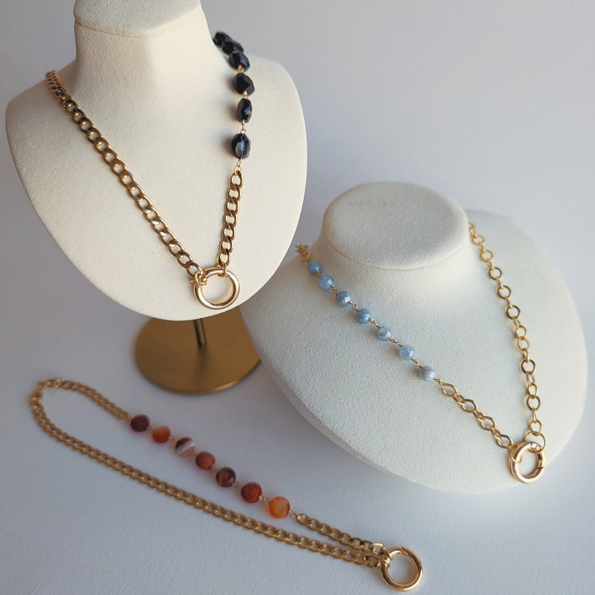 The Cash Necklace | Gemstone Charm Necklace