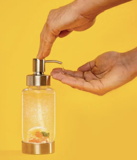 VitaJuwel | Crystal Dispenser | Jade, Calcite, Carnelian VitaJuwel