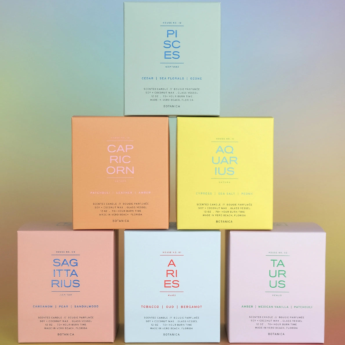 Botanica | Zodiac Candles