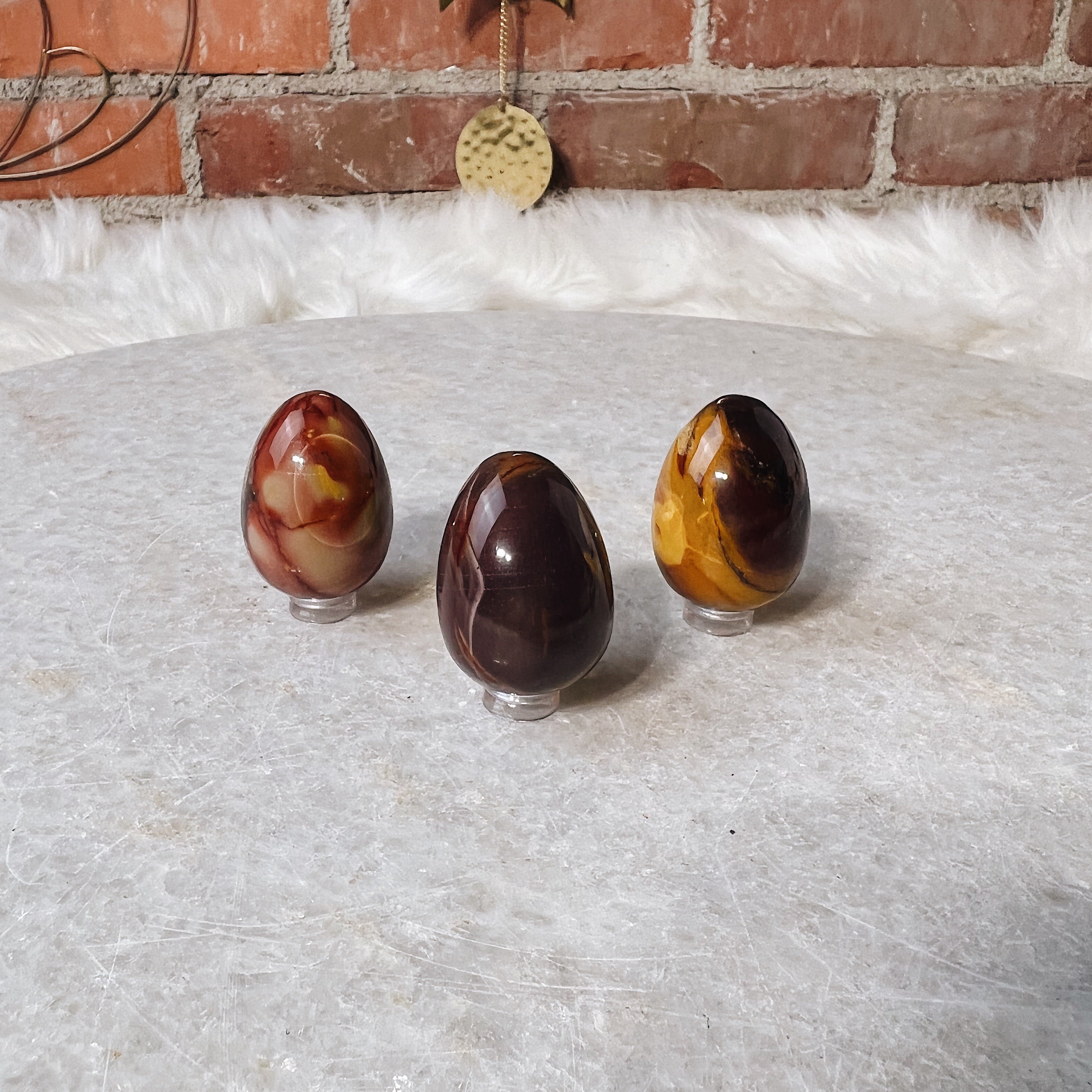 Intuitively Chosen Mookaite Egg Wild Alabaster