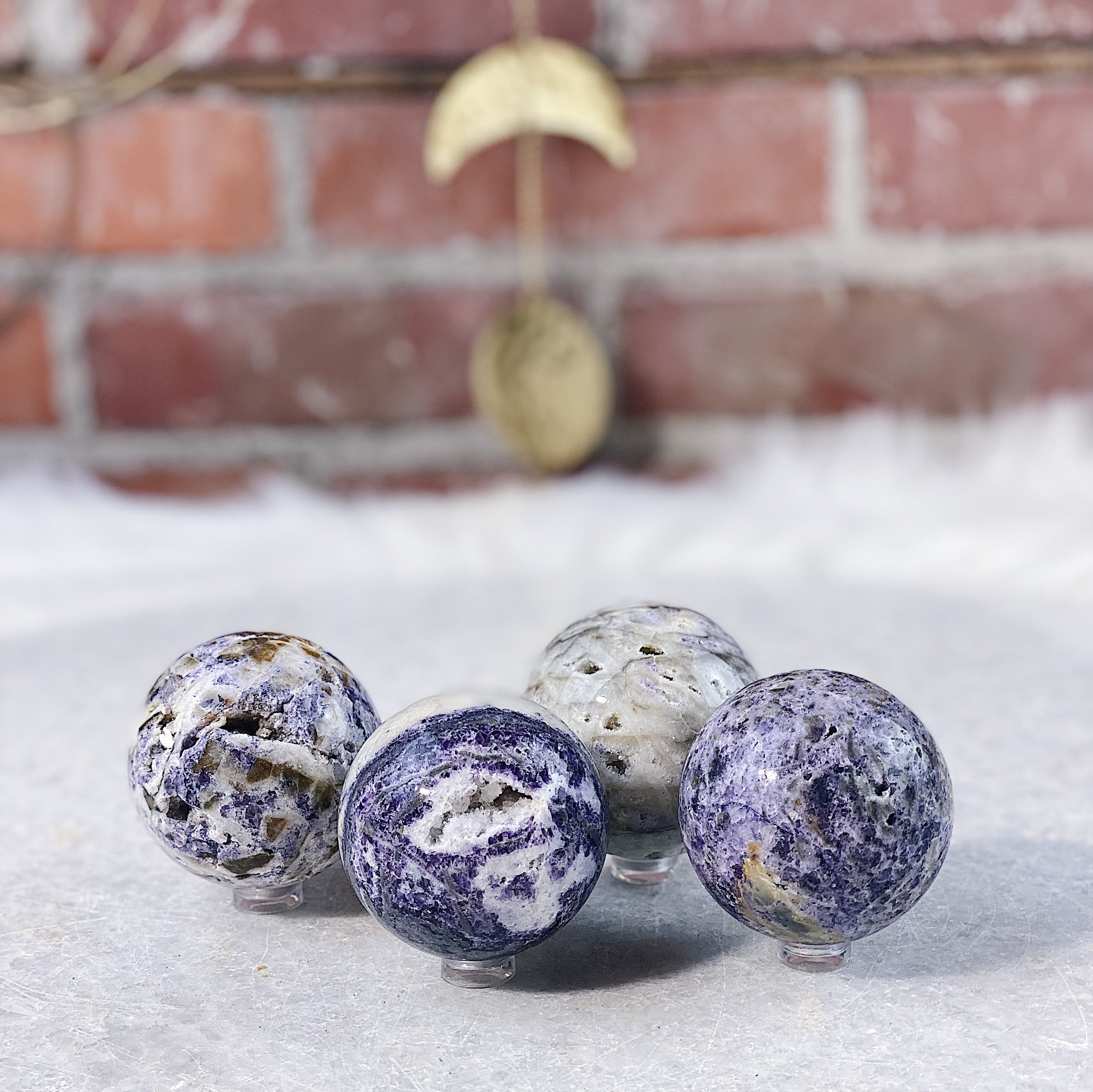 Intuitively Chosen Sphalerite Sphere Wild Alabaster