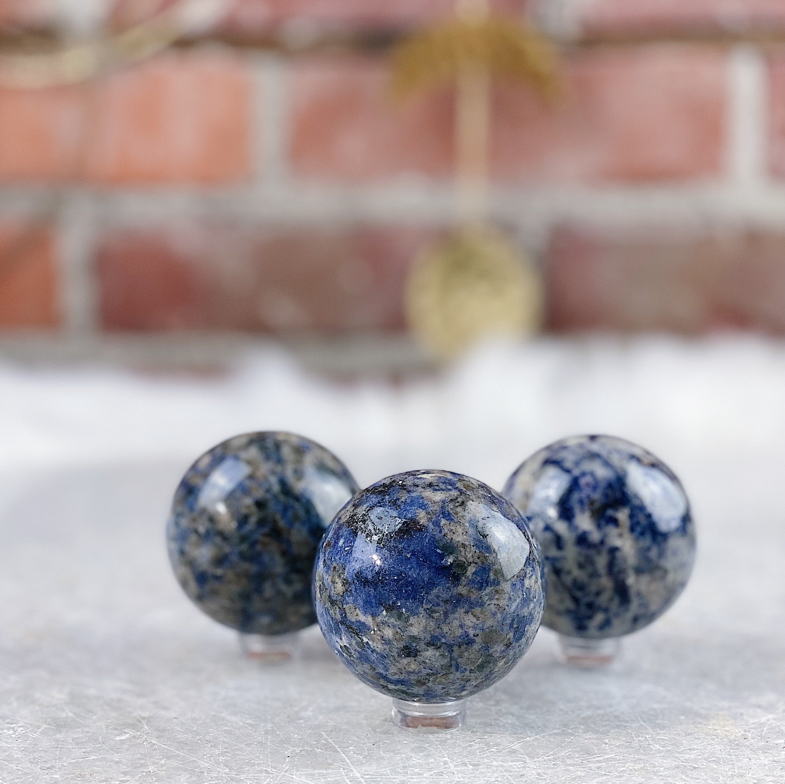 Intuitively Chosen Sodalite Sphere Wild Alabaster