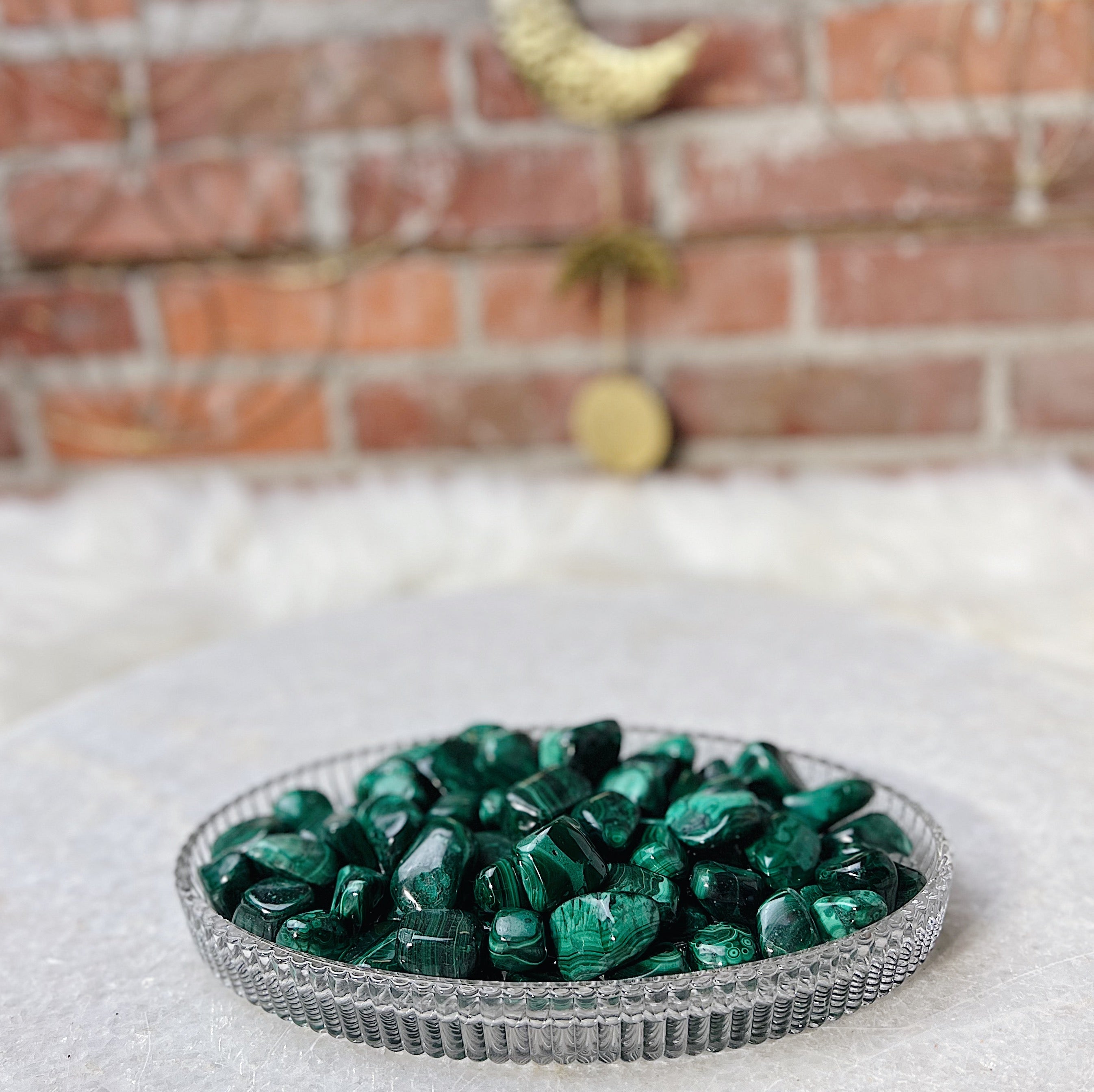 Intuitively Chosen Malachite Pocket Trio Wild Alabaster