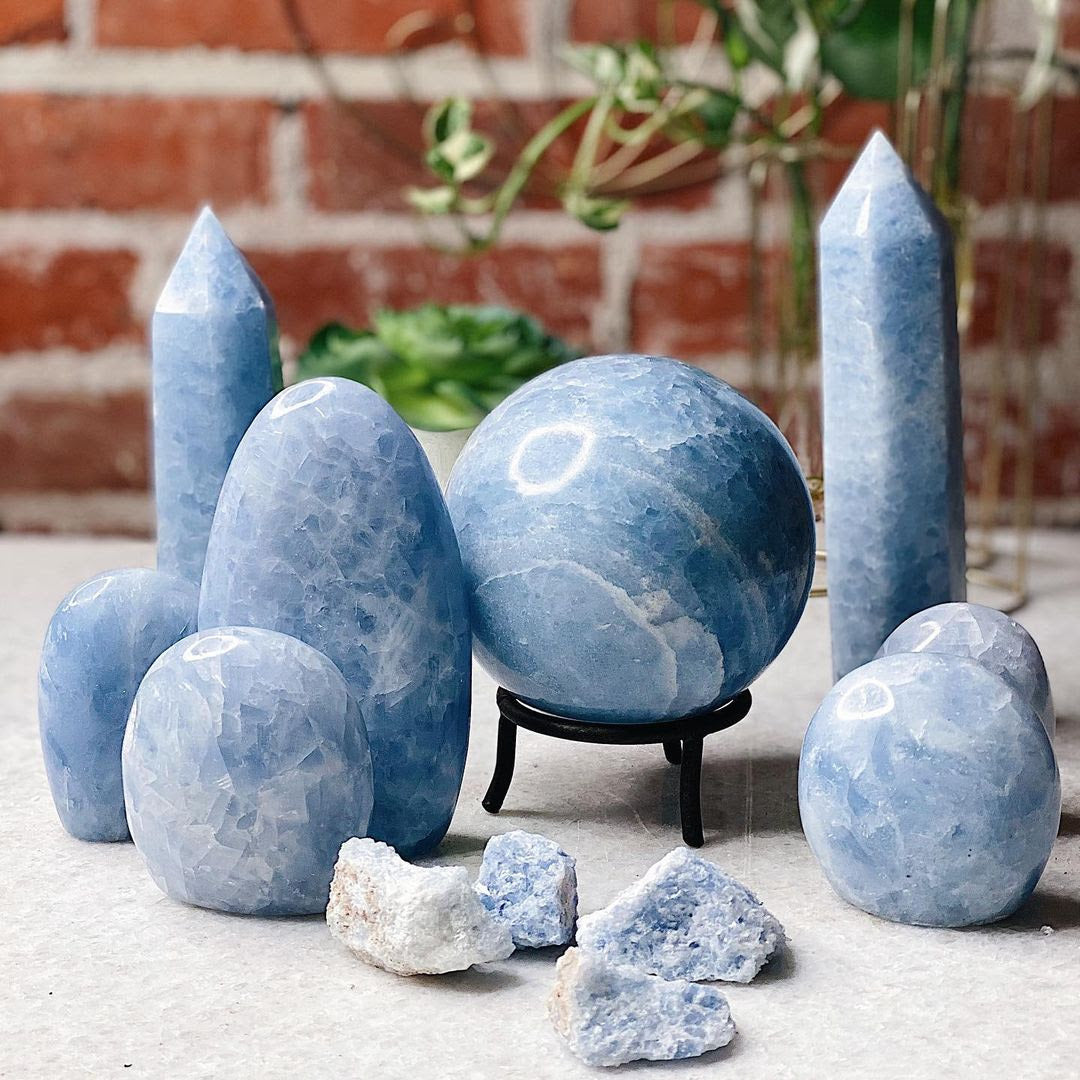 Blue Calcite