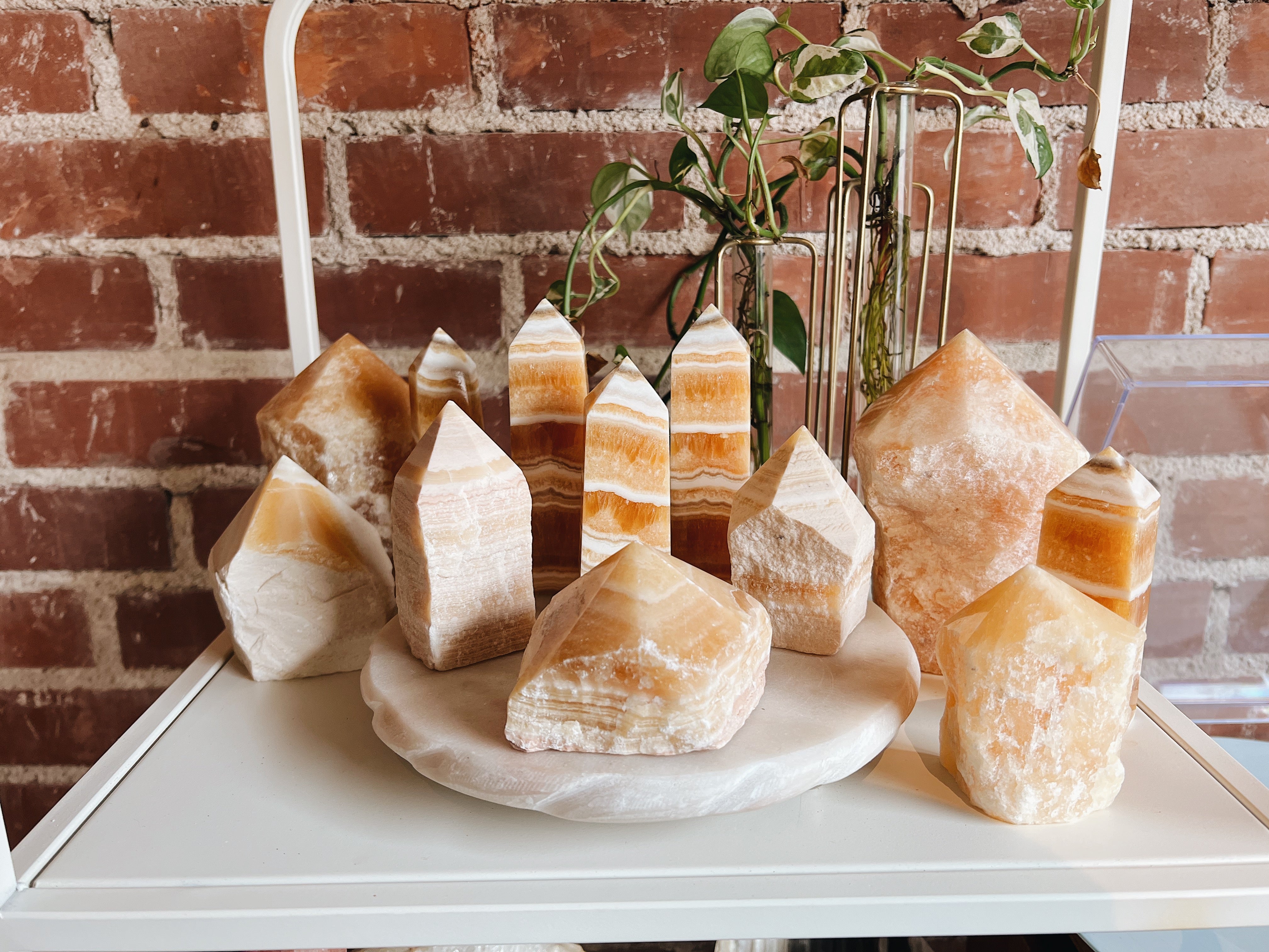 Orange Calcite