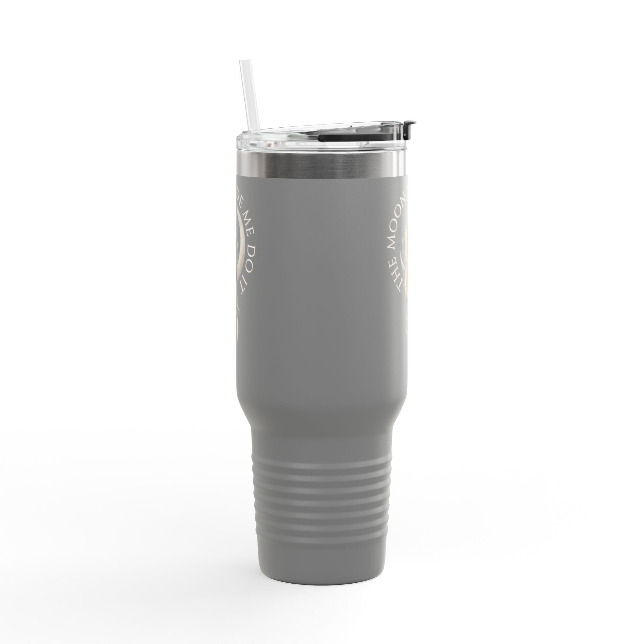The Moon Made Me Do it Mermaid | 40oz Stainless Steel Tumbler | Eco-Friendly Coffee Cup for Home & Travel