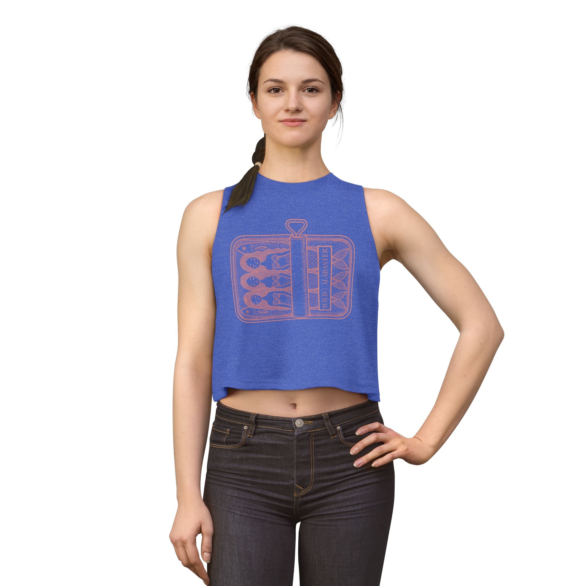 The Mermaid Social Club | Retro Crop Top