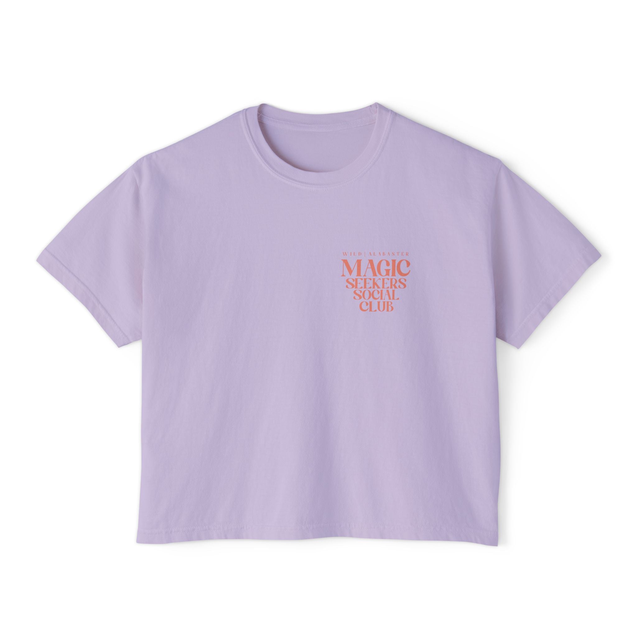 Magic Seekers Social Club Women's Boxy Tee