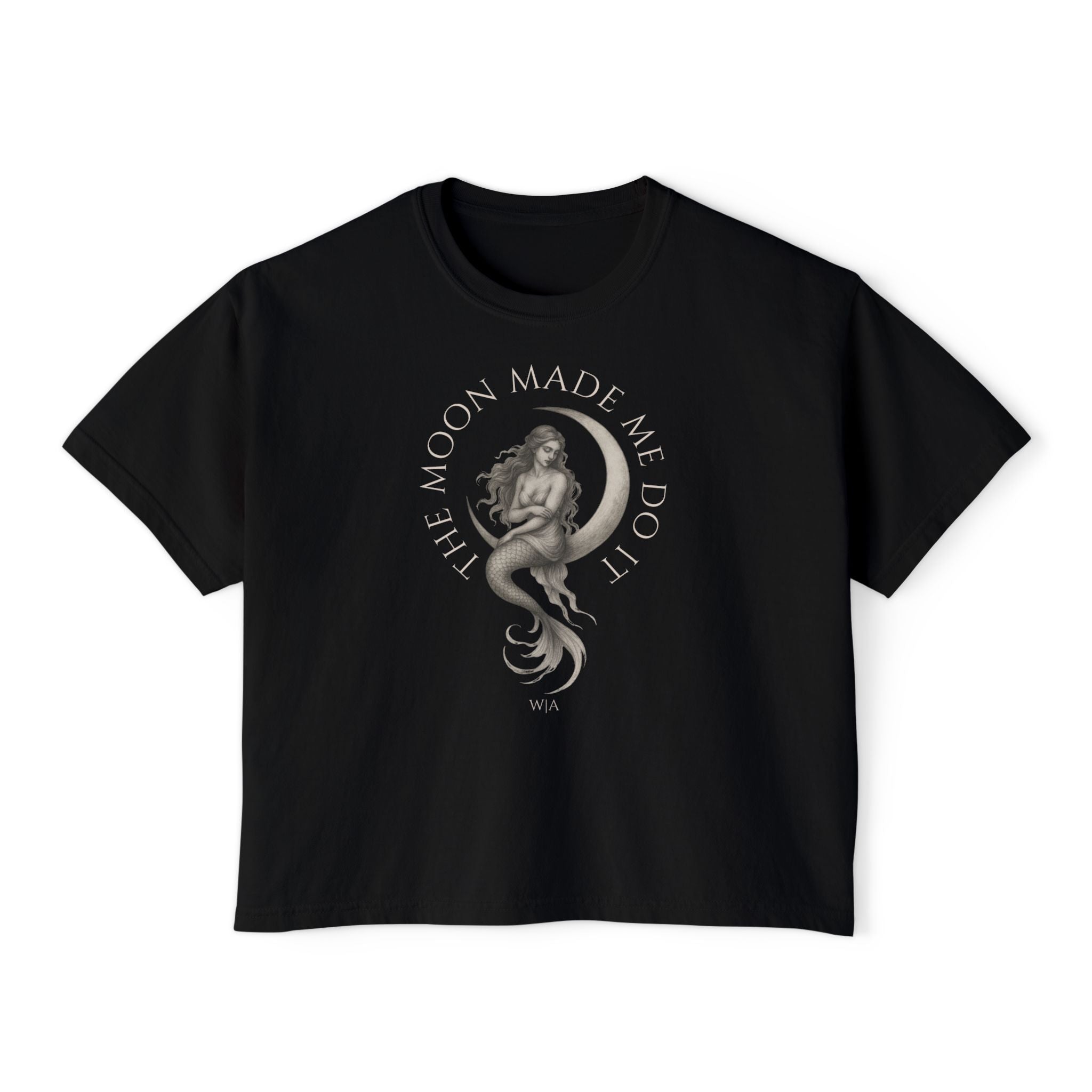 The Moon Made Me Do it Mermaid | Women’s Boxy Tee