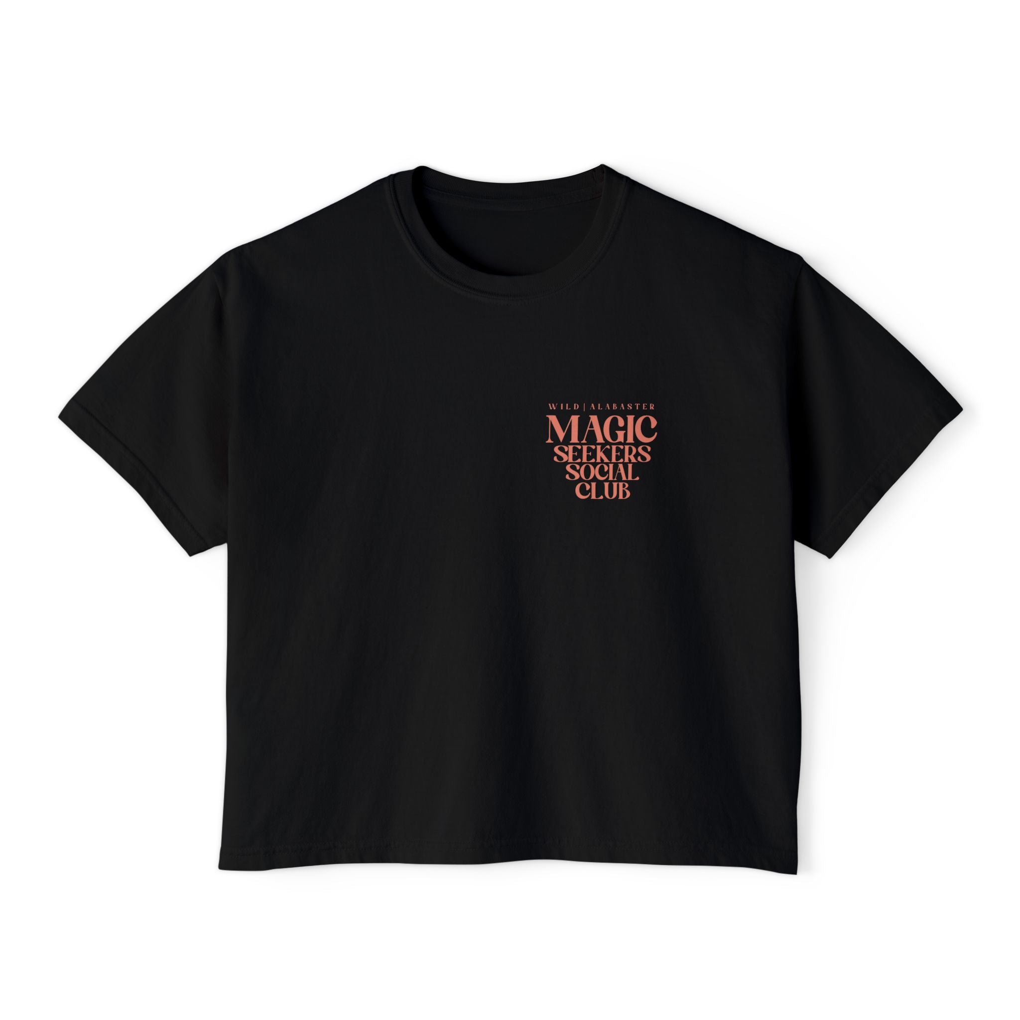 Magic Seekers Social Club Women's Boxy Tee