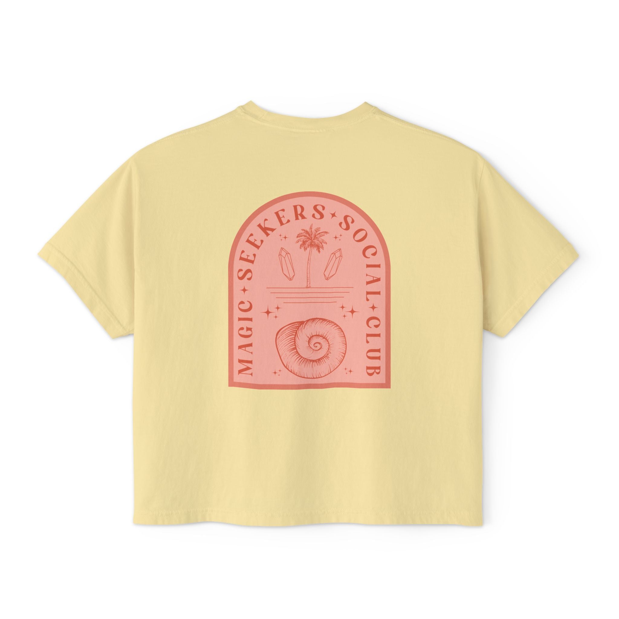 Magic Seekers Social Club Women's Boxy Tee