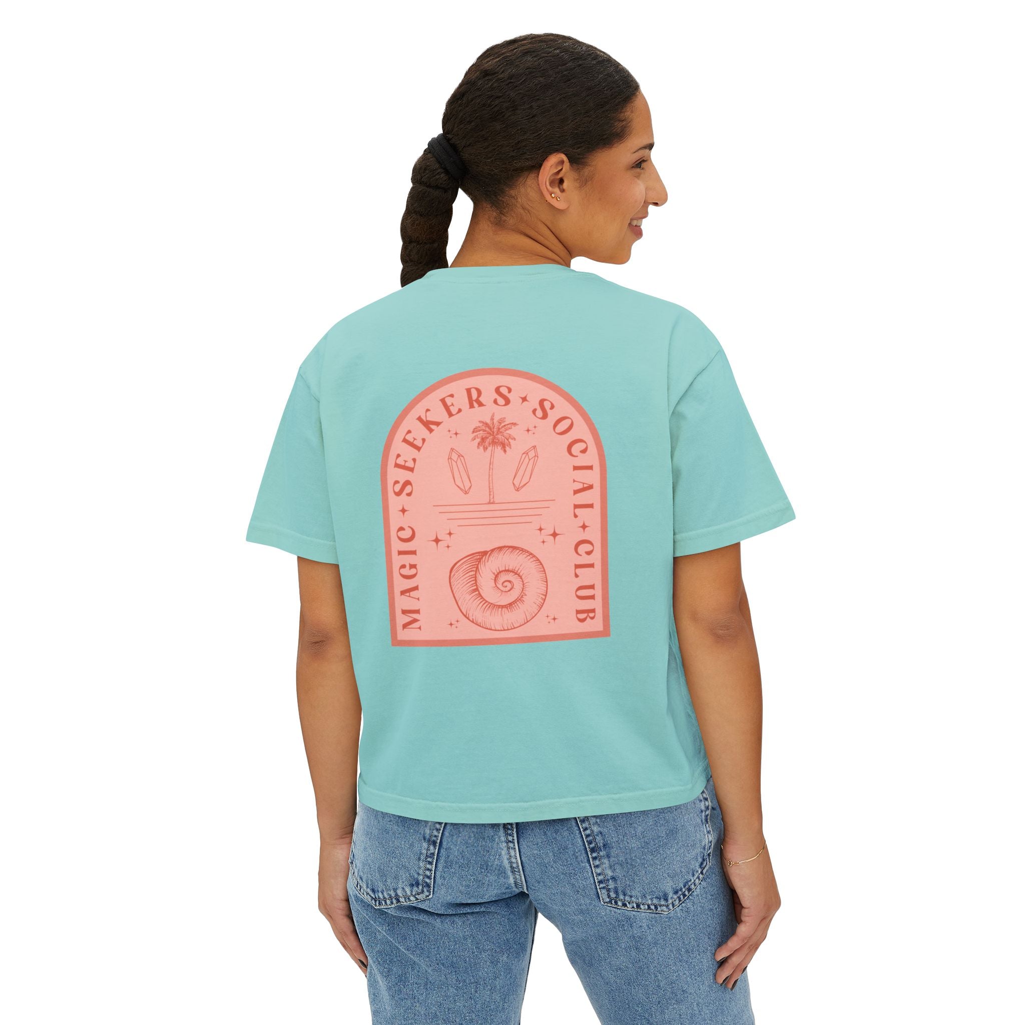 Magic Seekers Social Club Women's Boxy Tee