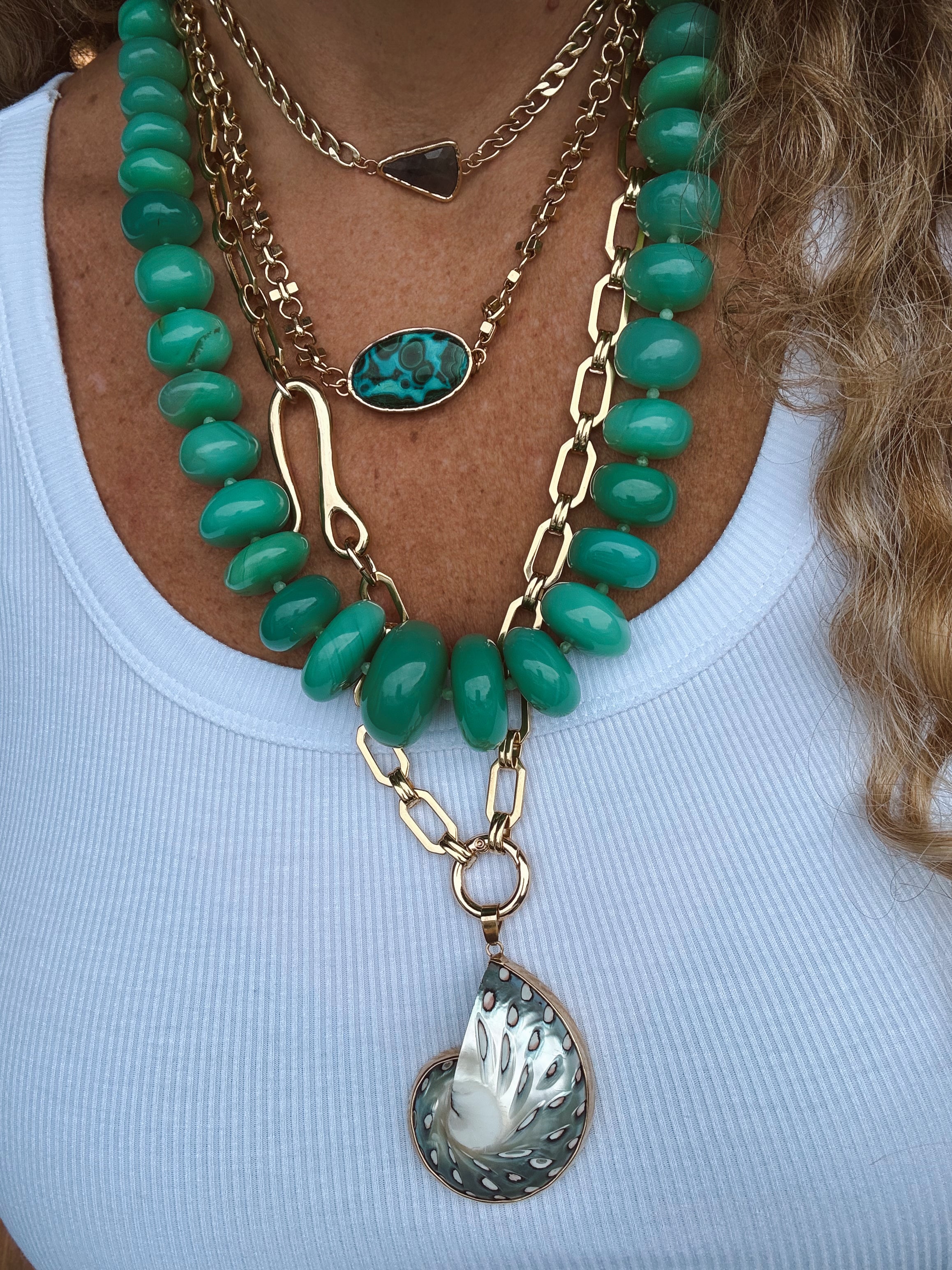 The Sylvie Necklace | Natural Gemstones
