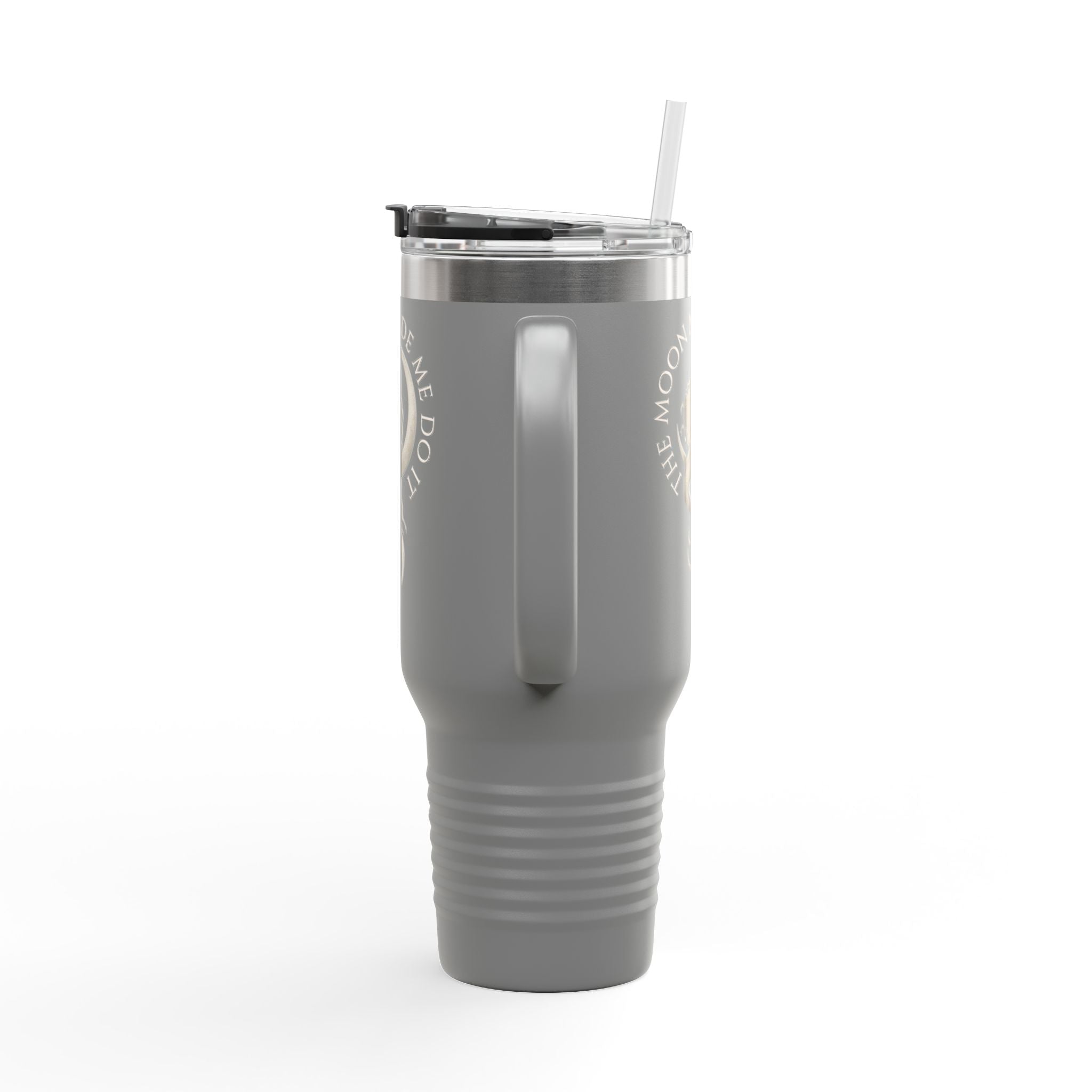 The Moon Made Me Do it Mermaid | 40oz Stainless Steel Tumbler | Eco-Friendly Coffee Cup for Home & Travel