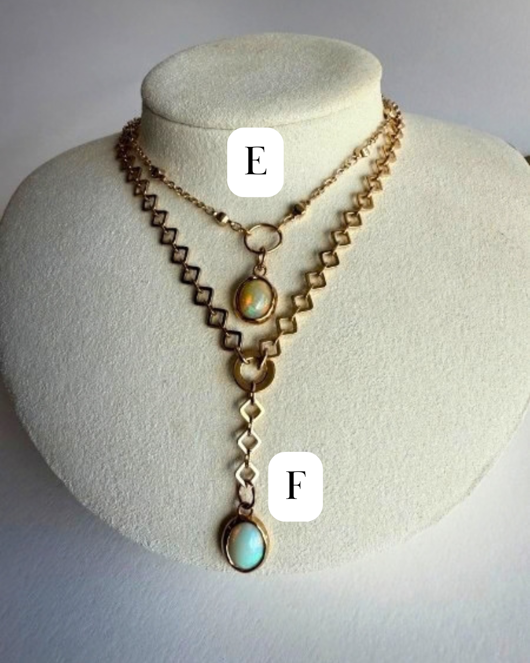 THE BRISBANE NECKLACE | ETHIOPIAN OPAL