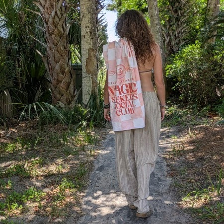 Magic Seekers Social Club Beach Towel