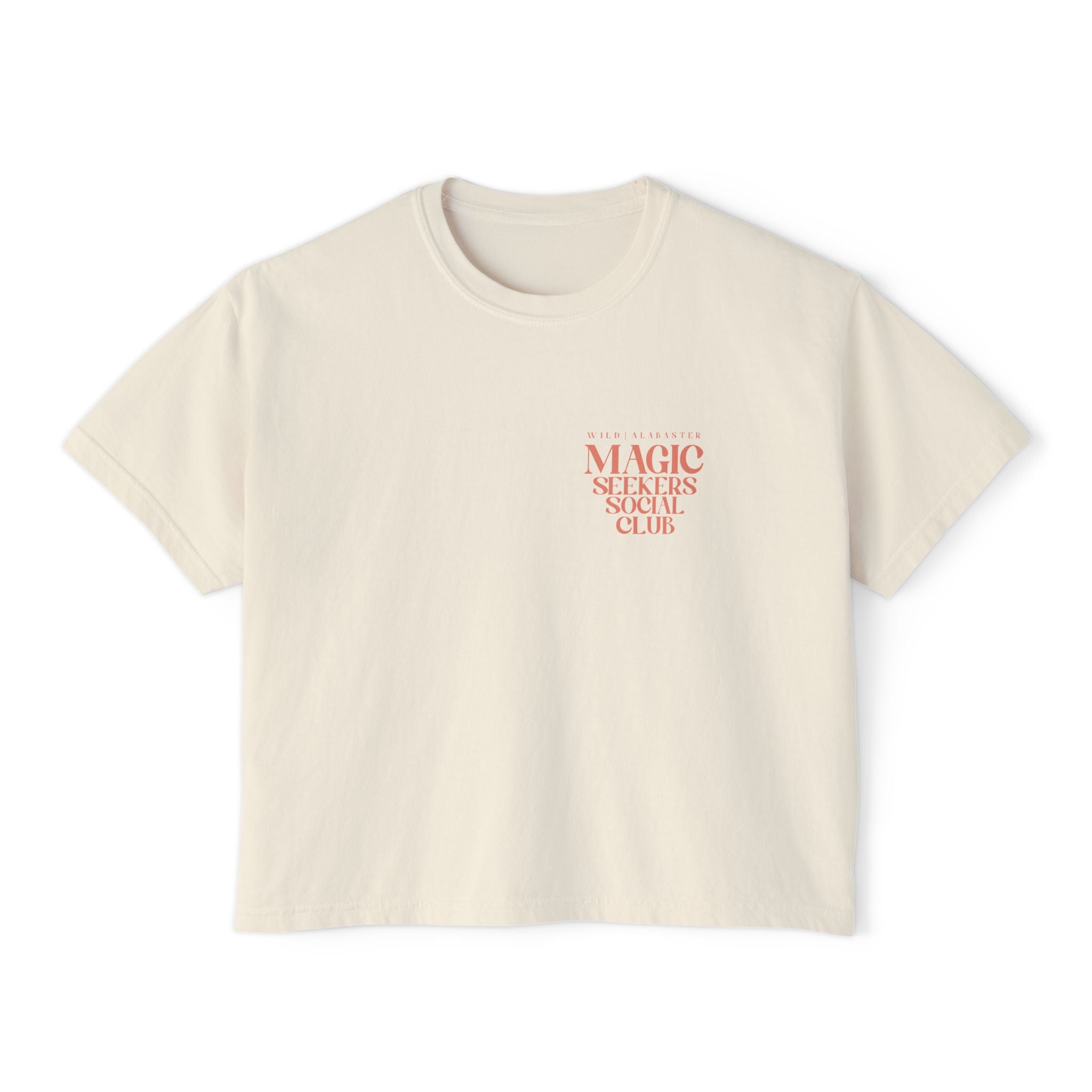 Magic Seekers Social Club Women's Boxy Tee