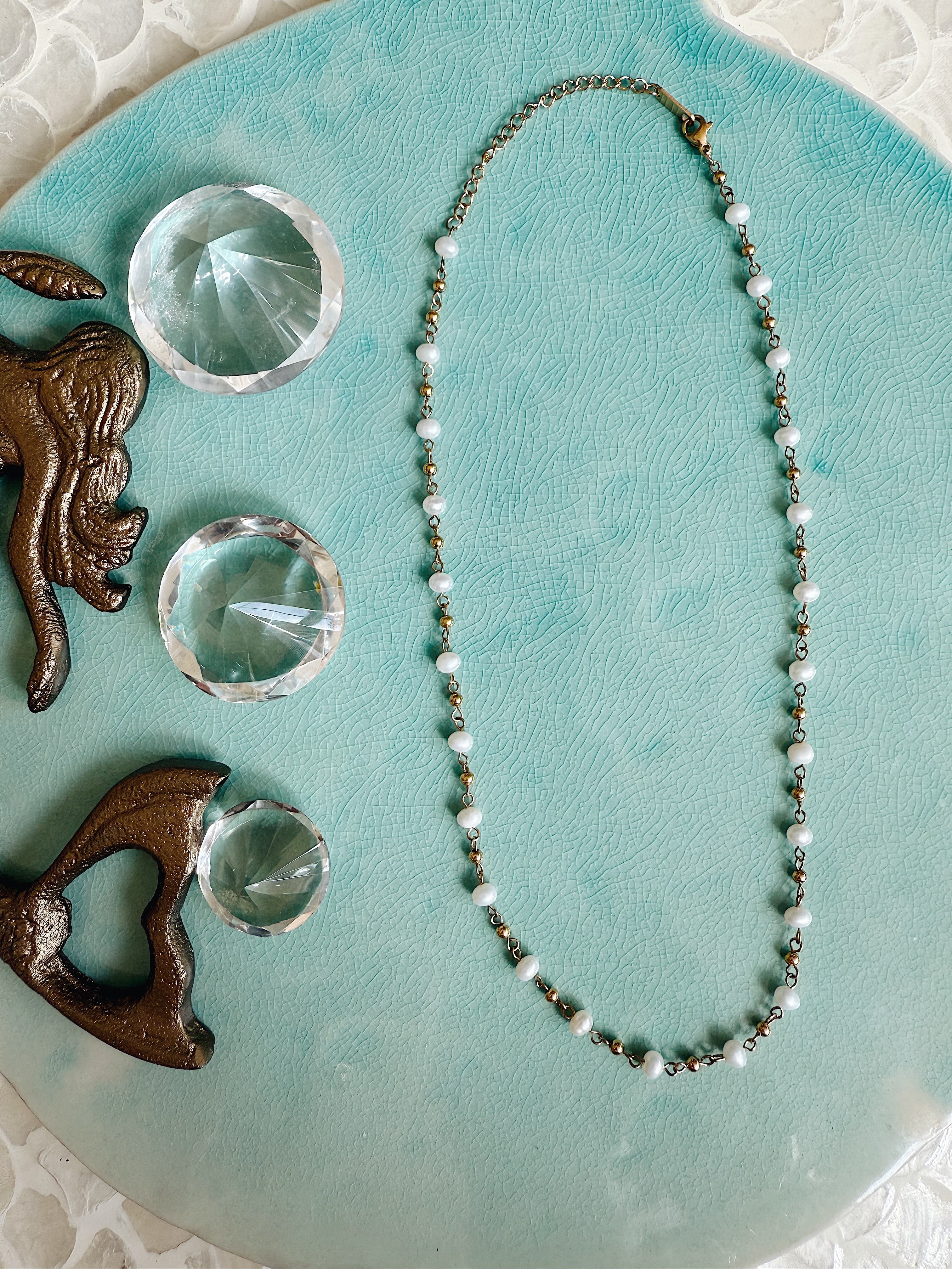 The Perla Necklace | Freshwater Pearl