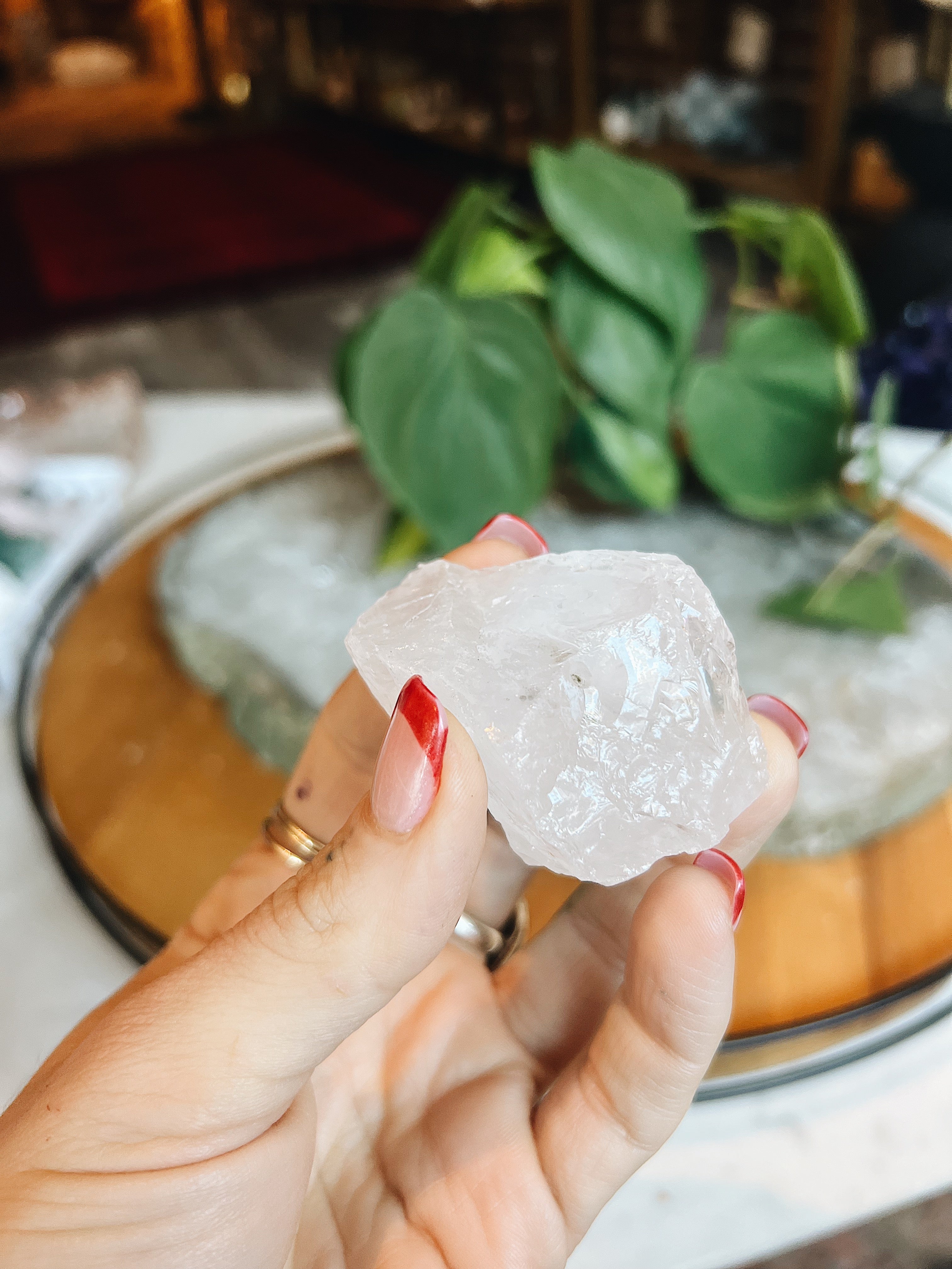 Intuitively Chosen Crystal Incense Holder Wild Alabaster